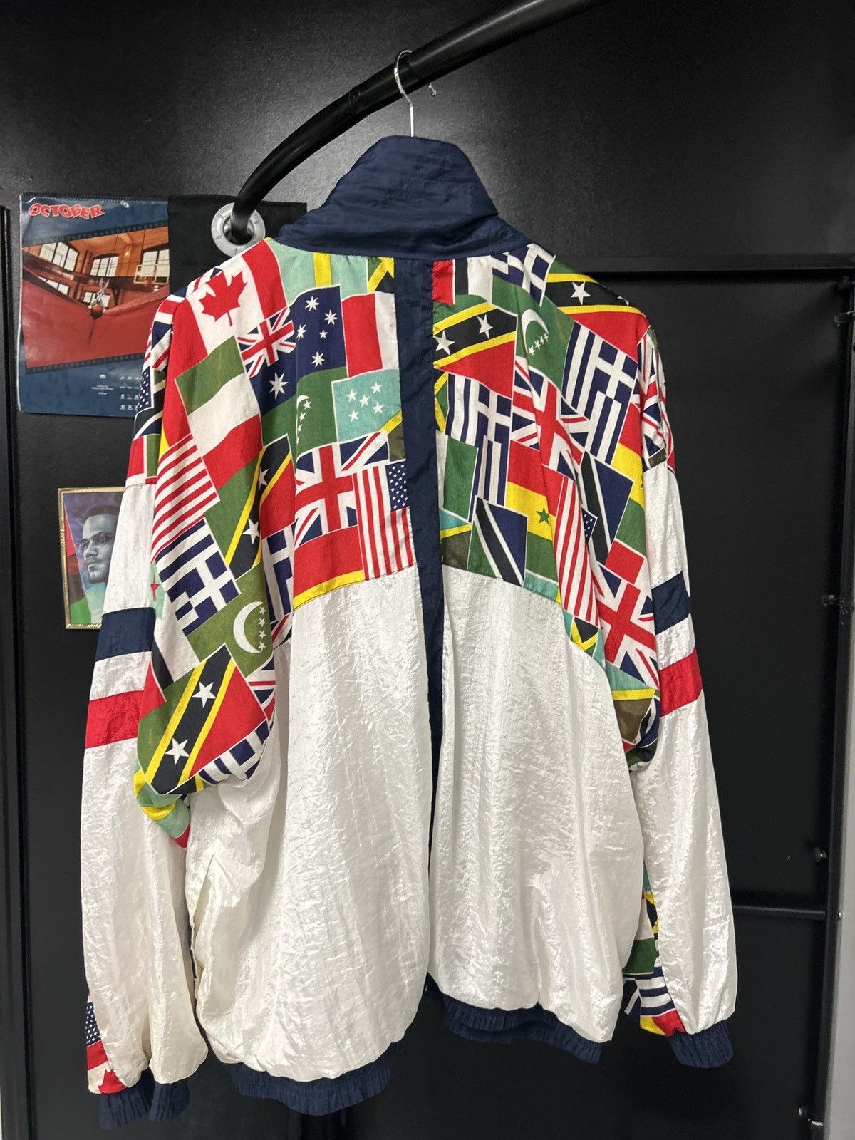 Vintage Vintage Country Flag Windbreaker Size US XL / EU 56 / 4 - 2 Thumbnail