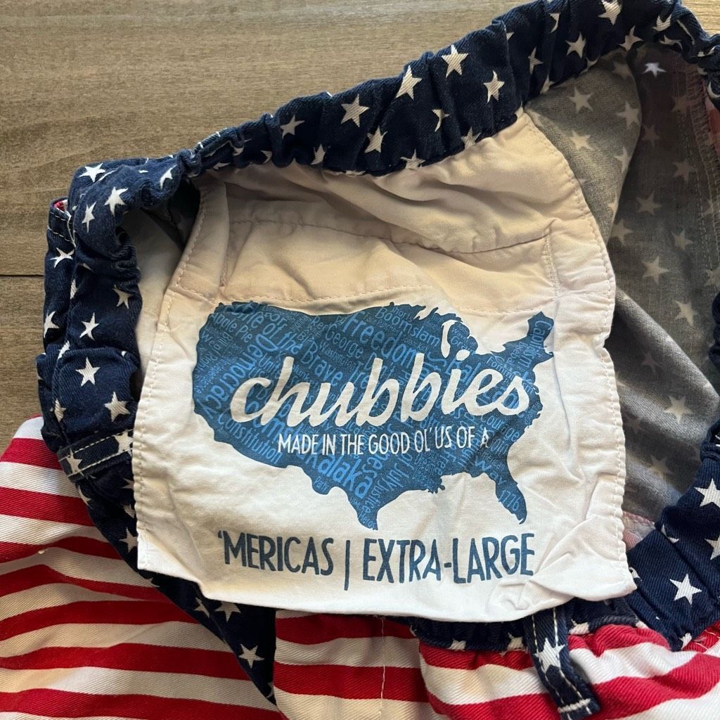 Chubbies Chubbies Mericas Multicolor American Flag Casual Shorts Men Size US 42 / EU 58 - 3 Thumbnail