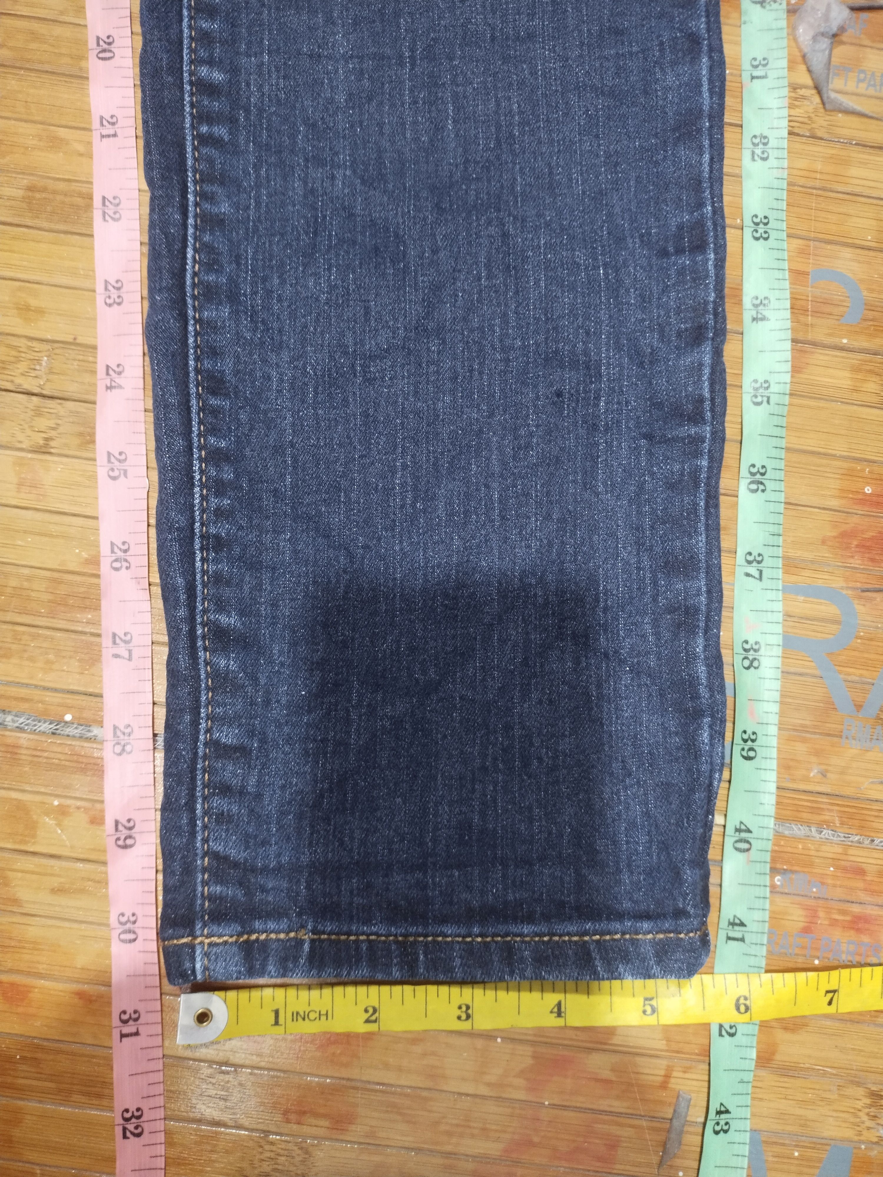 Old Navy × Vintage Jeans Stretch Women Old Navy Sz L ( 31"/32") Size 31" - 4 Thumbnail