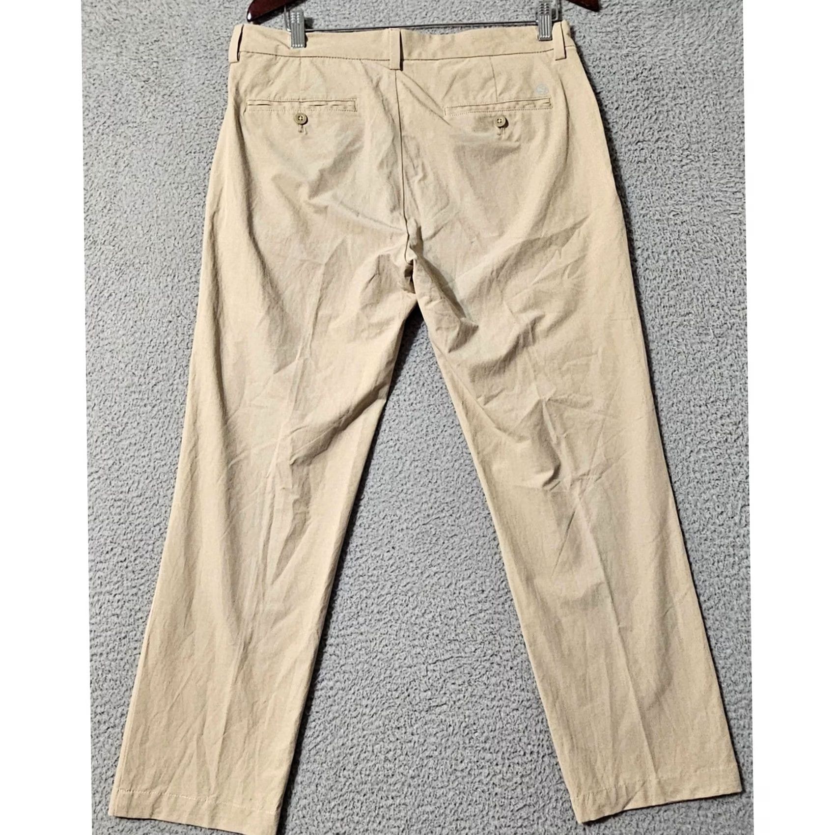 Vineyard Vines Vineyard Vines Pants Mens 32 x 27 Tan Stretch Golf Chino Size US 32 / EU 48 - 2 Thumbnail