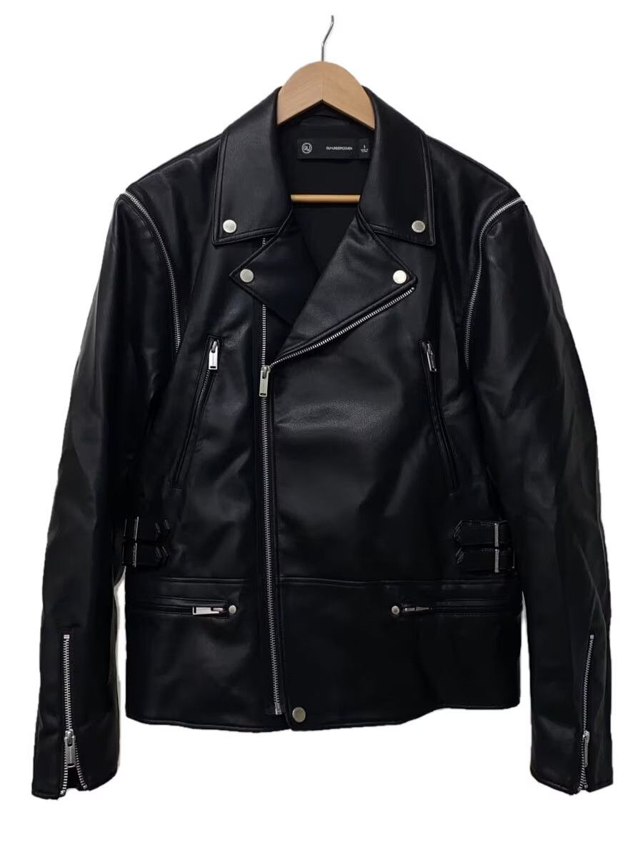 Undercover GU Faux Leather Biker Jacket Size US L / EU 52-54 / 3 - 1 Thumbnail