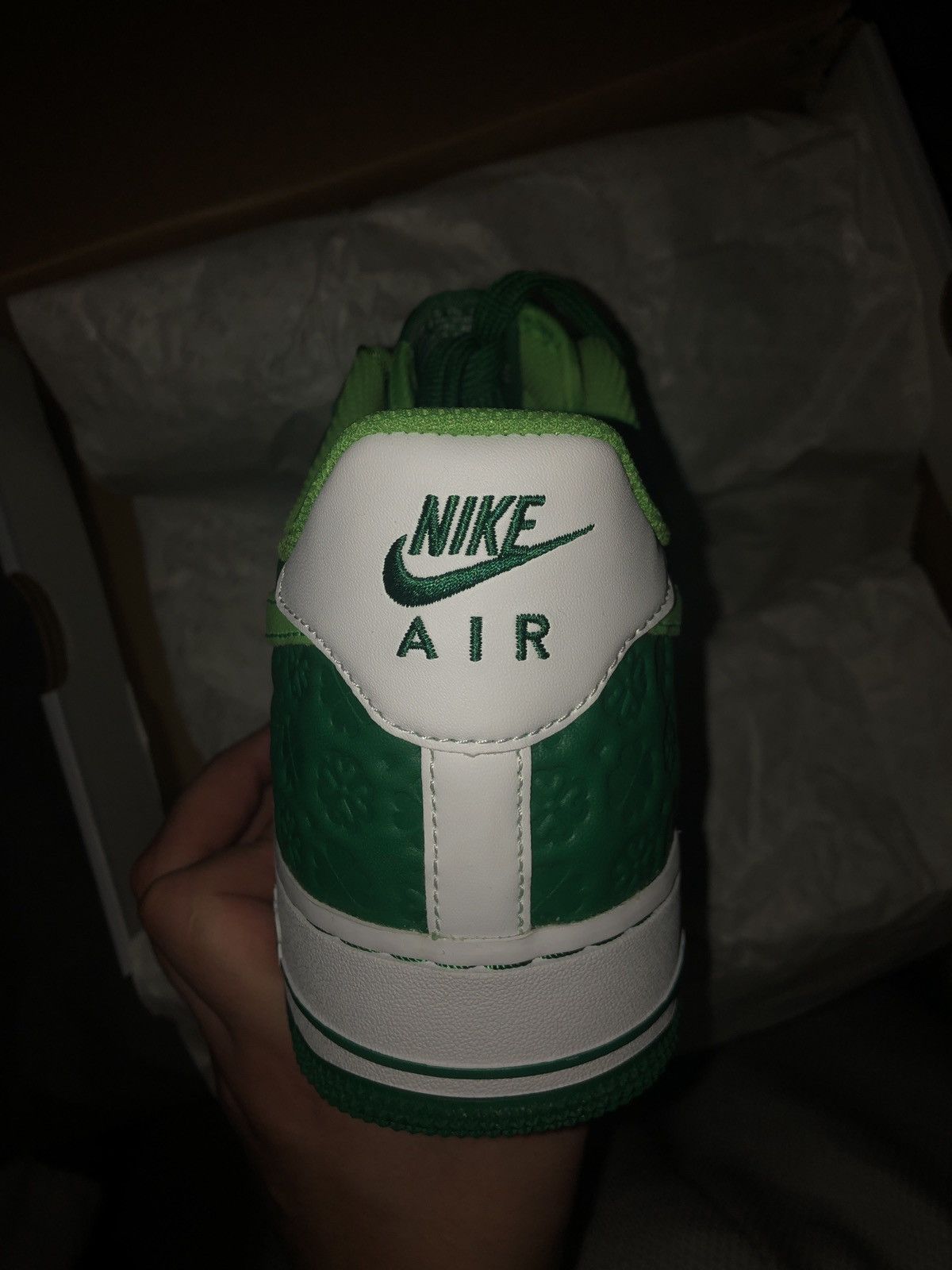Nike Nike af1 low shamrock st patricks day Size US 11 / EU 44 - 4 Thumbnail