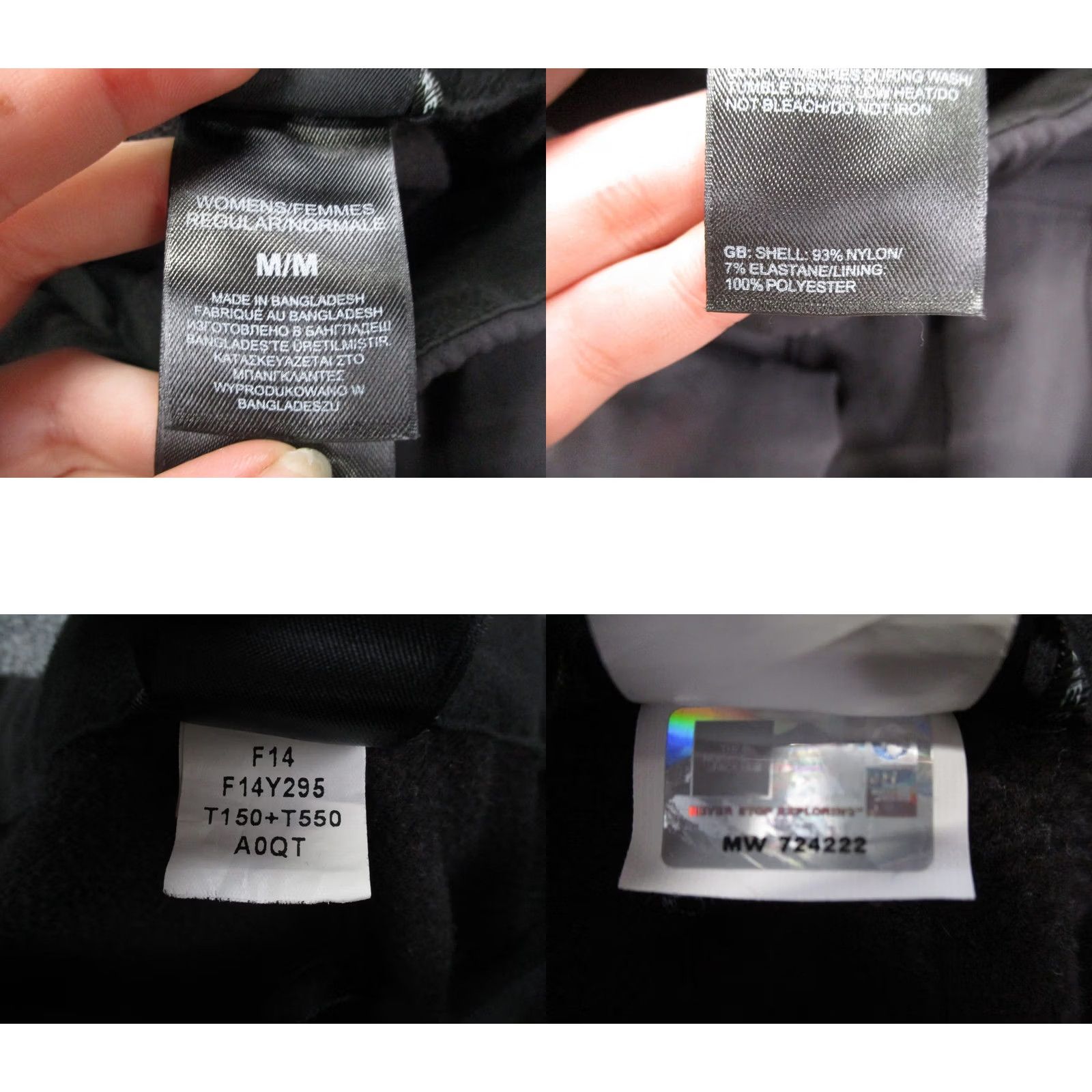 The North Face The North Face Pants Women M Black Snow Nylon Shell Summit Series Outdoor Ski Hiking Size 32" / US 10 / IT 46 - 8 Thumbnail