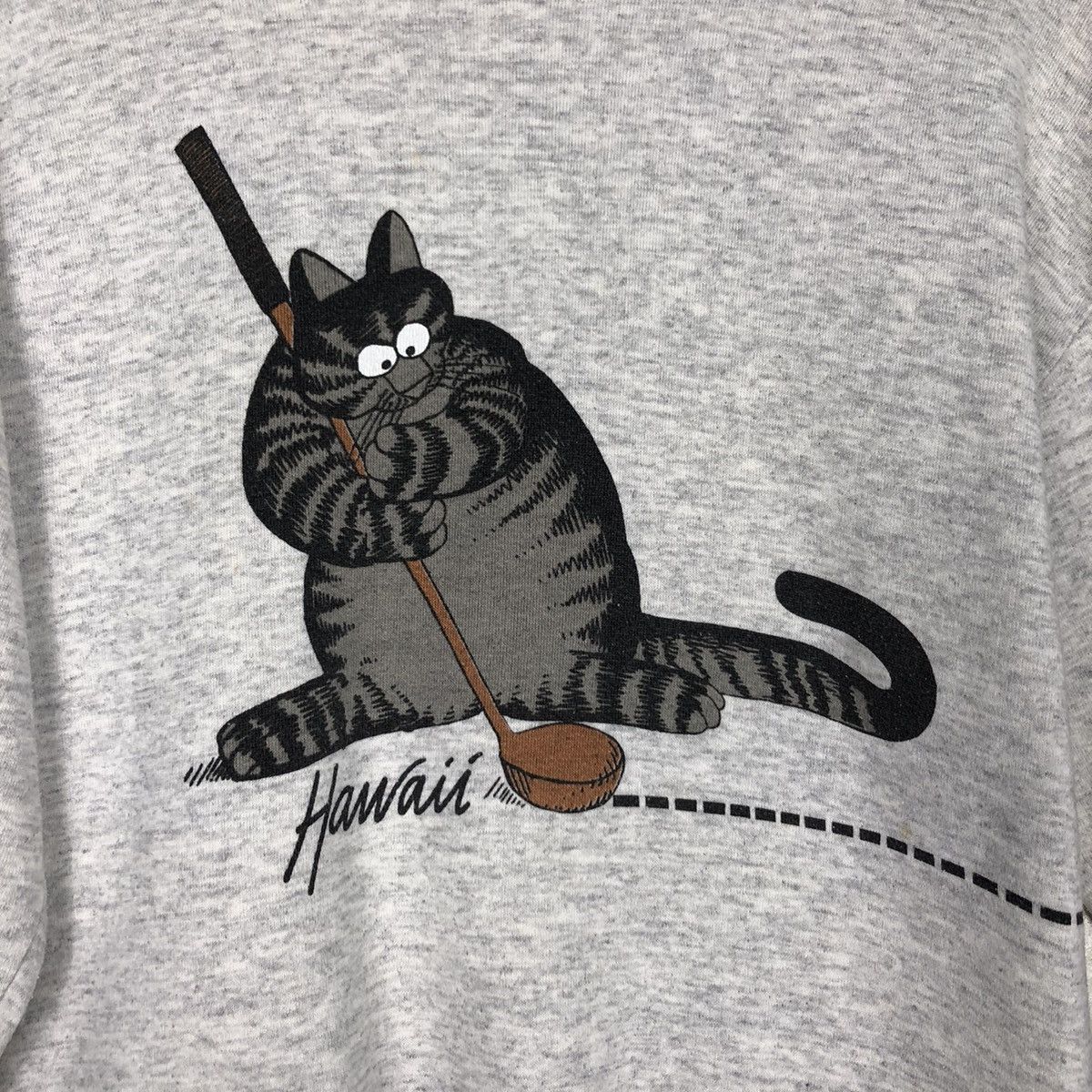 Vintage Vintage Crazy Shirt Hawaiian Cat Lover Rare 90s Size US M / EU 48-50 / 2 - 10 Thumbnail