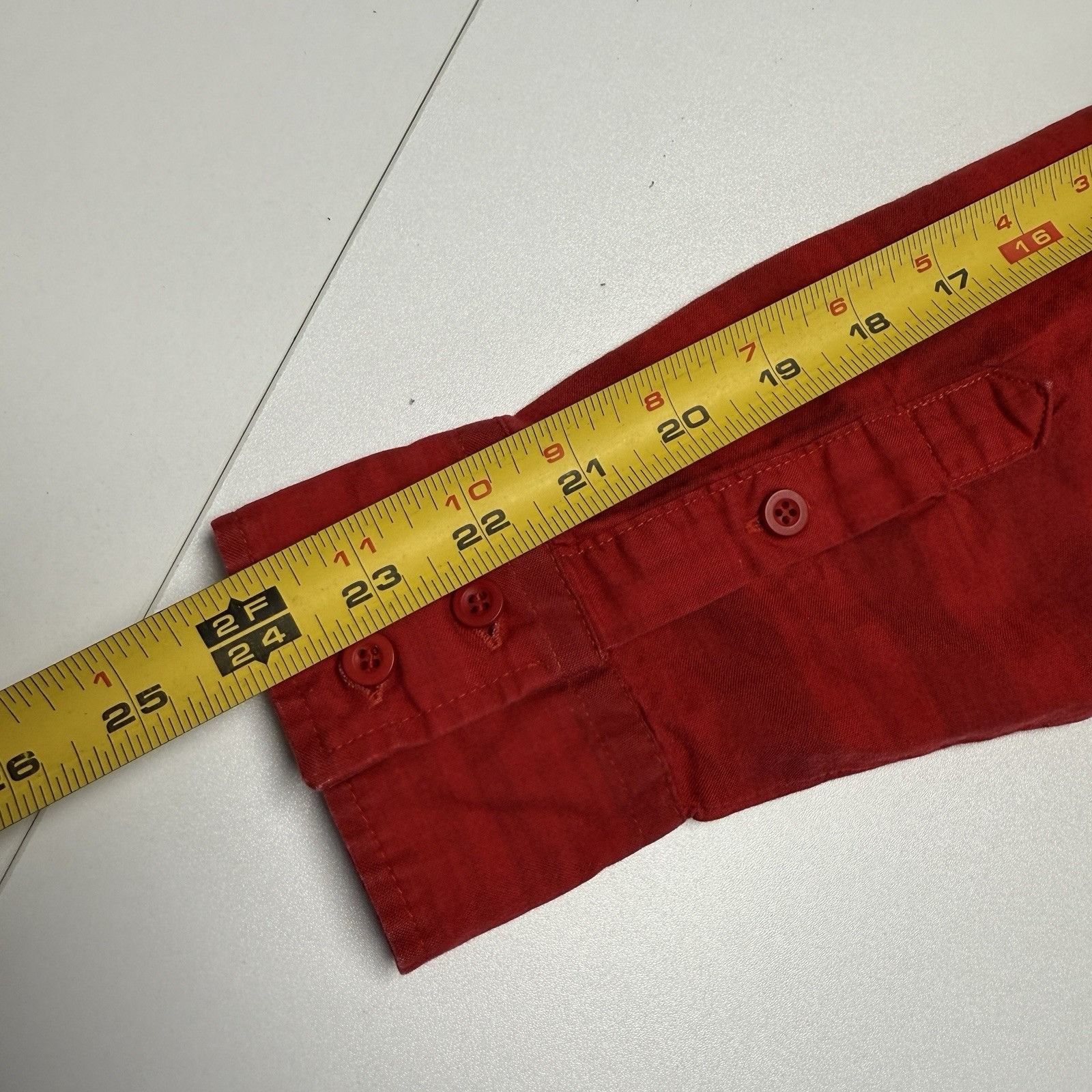 Roper × Vintage Vintage Roper Western Shirt Mens Large Red Long Sleeve Aztec Size US L / EU 52-54 / 3 - 14 Thumbnail