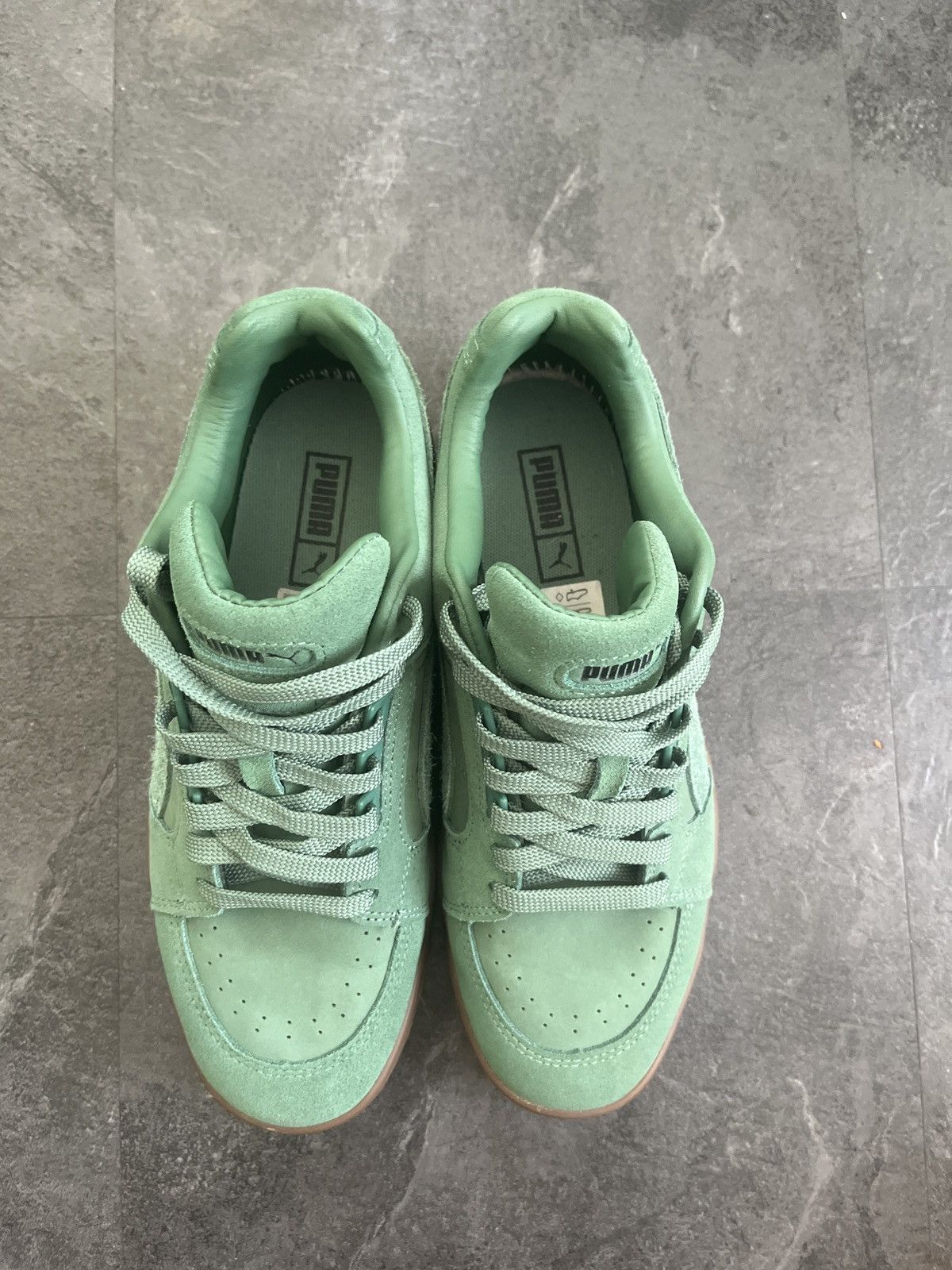 Puma × Vintage Puma Slipstream Suede Gum Logo🌲 Size US 8 / EU 41 - 2 Thumbnail