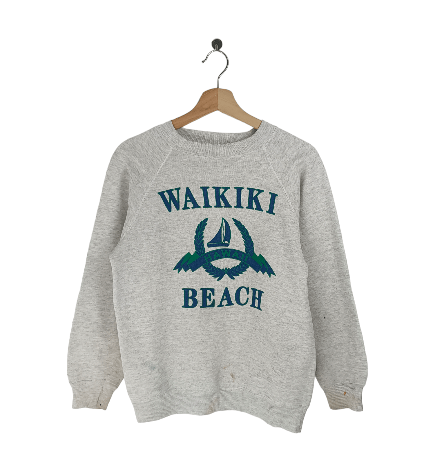 Other THRASHED FADED VINTAGE EARLY 90'S WAIKIKI BEACH SWEATSHIRTS Size US S / EU 44-46 / 1 - 1 Thumbnail