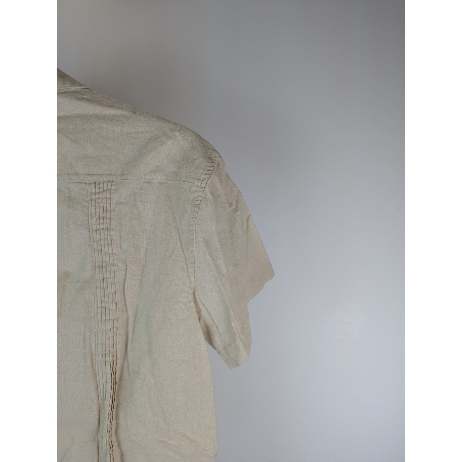 Other o1rshd1 CC20 Dandy Del Mar Brisa Linen Shirt Vintage Ivory Size US M / EU 48-50 / 2 - 13 Thumbnail