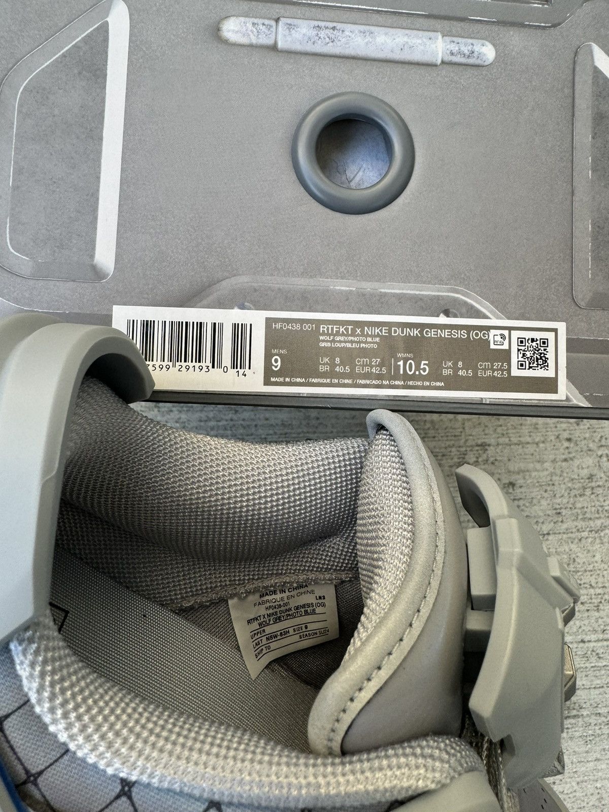 Nike Rtfkt Nike Dunk Genesis OG Size US 9 / EU 42 - 7 Thumbnail