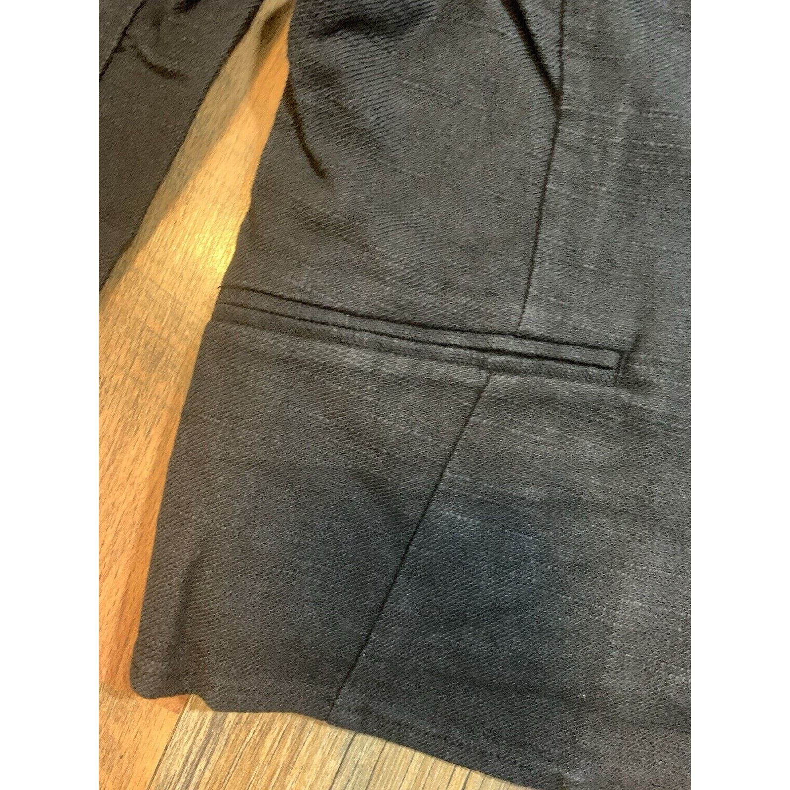 I.N.C INC Concepts Puff-Sleeve Coated Denim Blazer Black k L Size L / US 10 / IT 46 - 7 Thumbnail