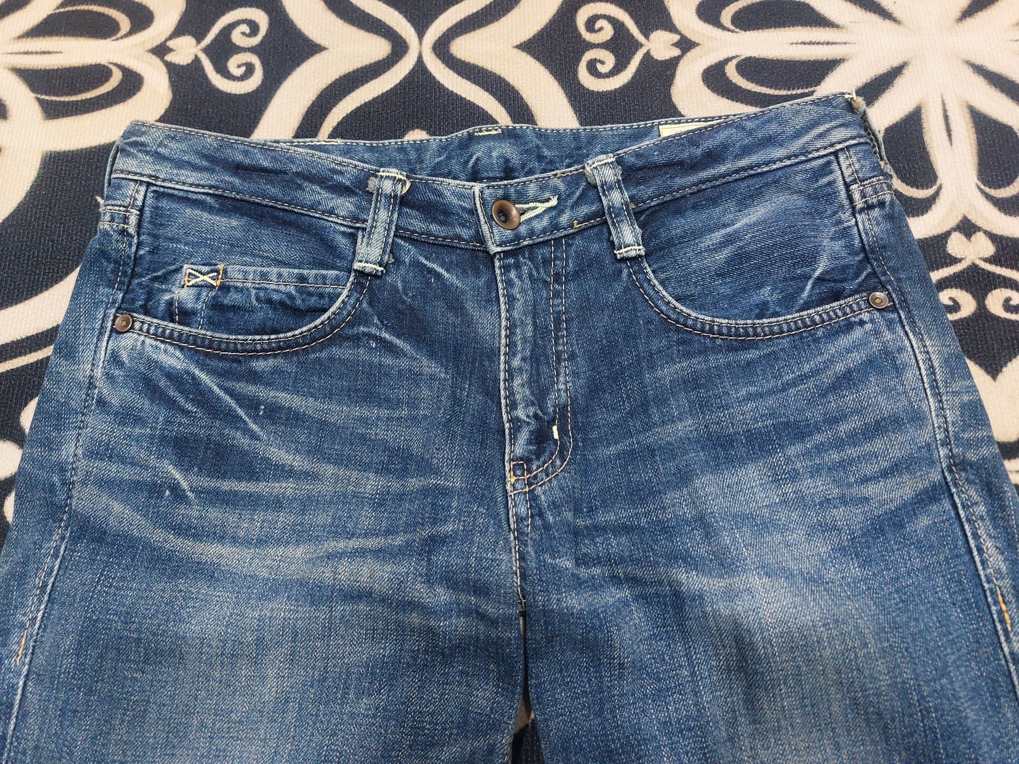 Japanese Brand UNION MADE BRAPPERS BIG JOHN JEANS Size US 30 / EU 46 - 7 Thumbnail