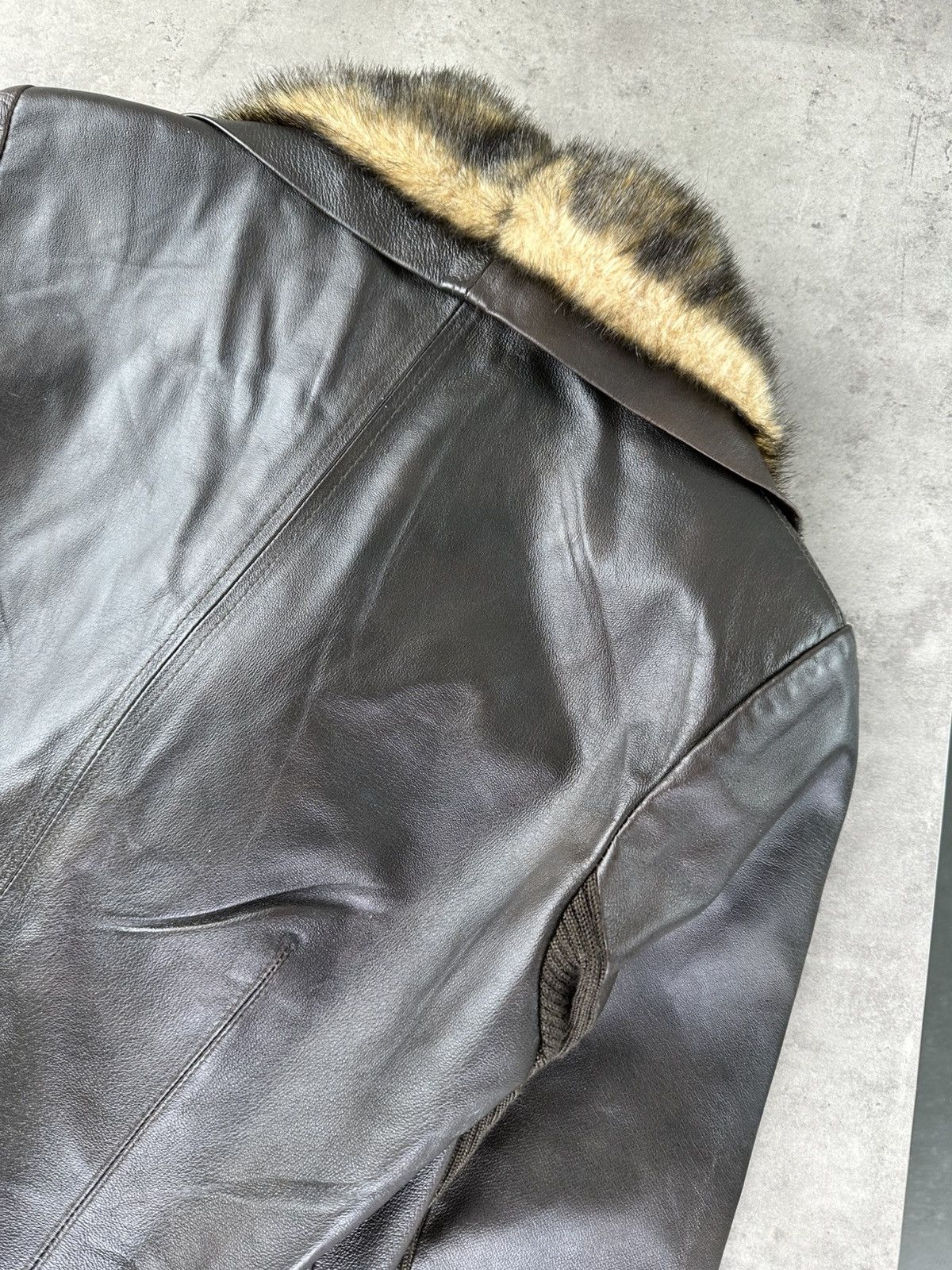 Morgan De Toi Morgan de Toi Leather Jacket Size S / US 4 / IT 40 - 11 Thumbnail
