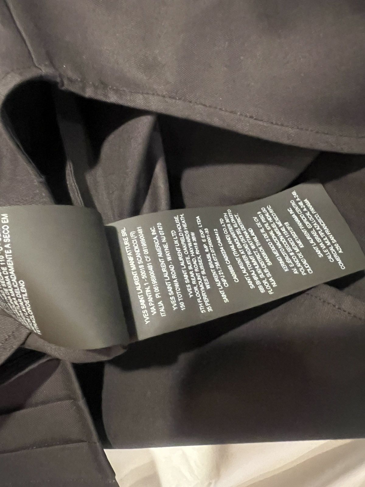 Saint Laurent Paris Saint Laurent tuxedo shirt. 42/16.5. $1190 Size US L / EU 52-54 / 3 - 12 Thumbnail