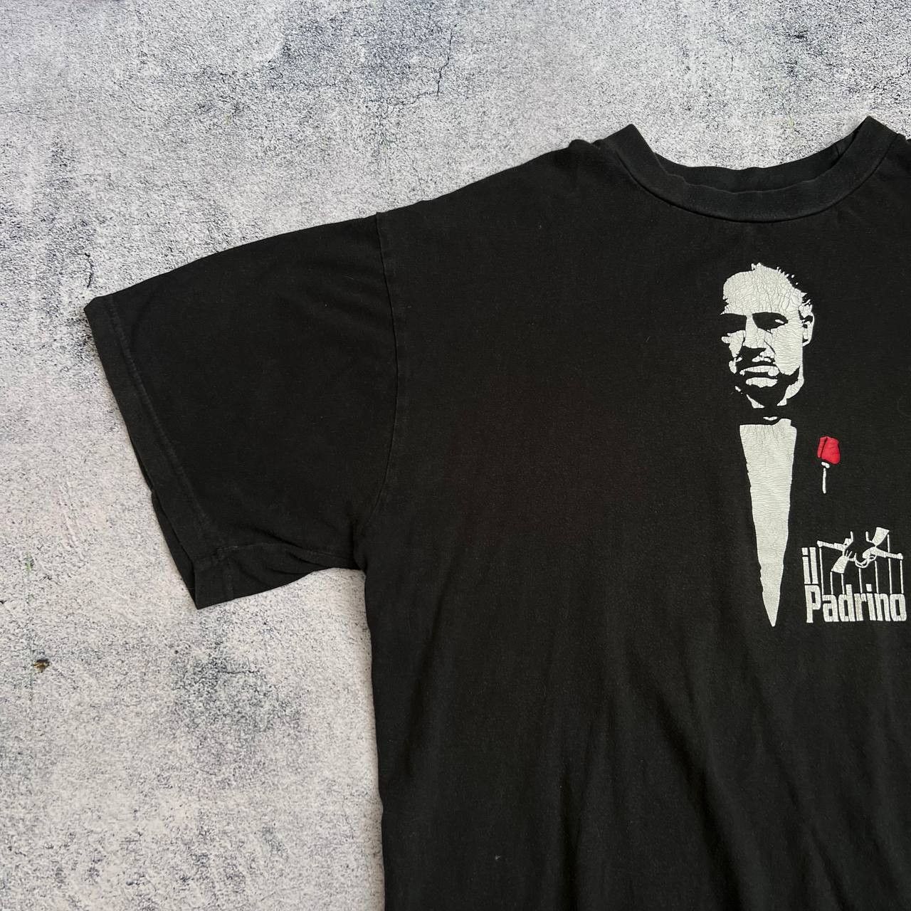 Vintage Vintage The Godfather Il Padrino Movie Faded T-Shirt Size US XL / EU 56 / 4 - 3 Thumbnail
