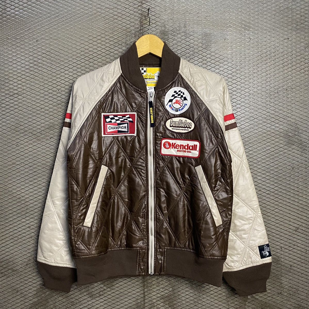 Pherrow's Pherrows x Bumblebee Quilted Bomber Jacket Size US M / EU 48-50 / 2 - 1 Thumbnail