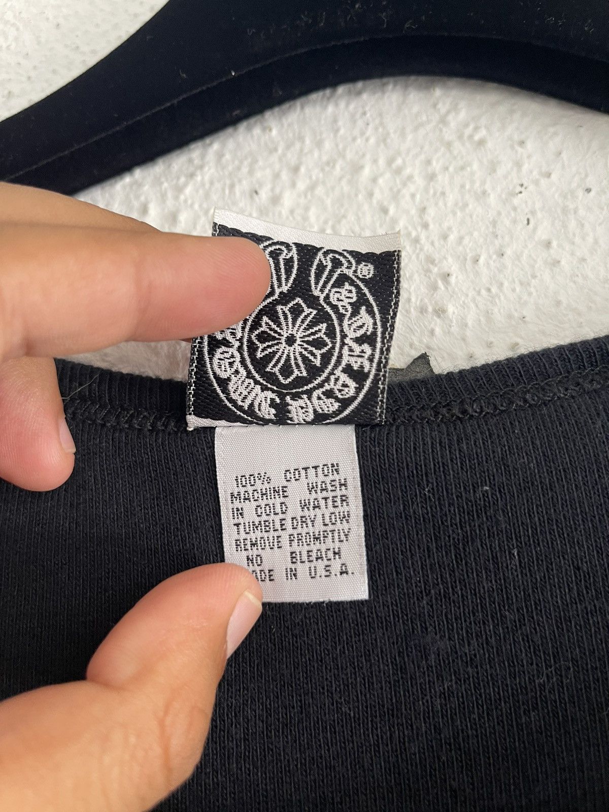 Chrome Hearts 1998 Chrome Hearts Kyosuke Himuro Cropped Baby Tee Tshirt Size ONE SIZE - 6 Thumbnail