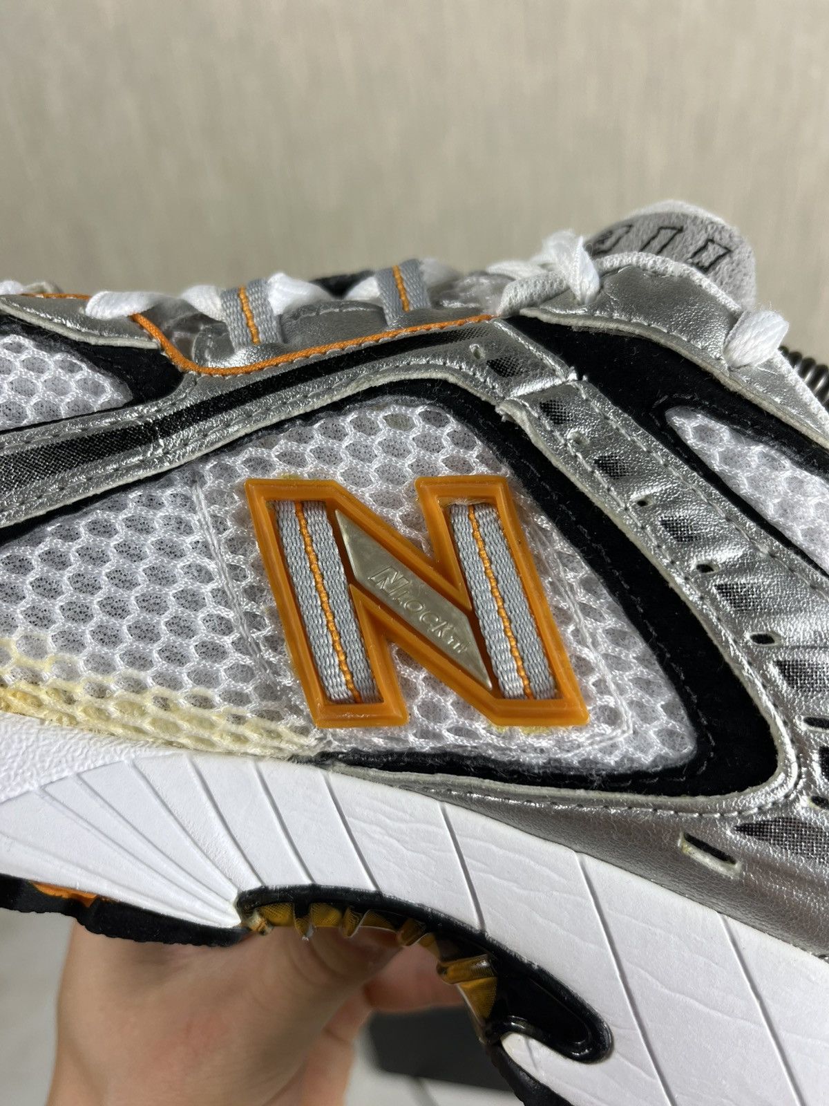 New Balance × Vintage Vintage New Balance 911 retro silver classic shoes sneakers Size US 9 / EU 42 - 8 Thumbnail