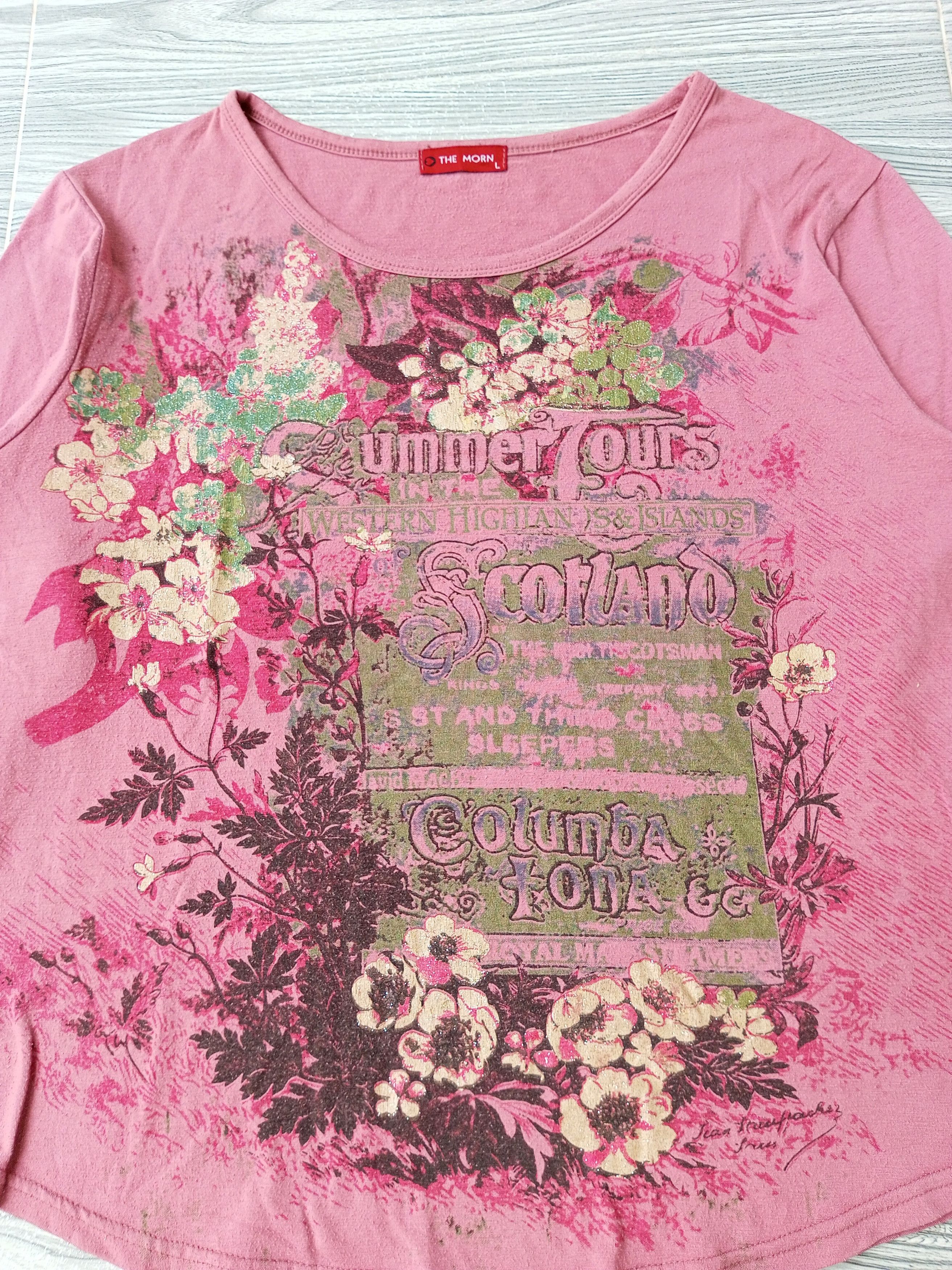 If Six Was Nine × Japanese Brand × Le Grande Bleu (L.G.B.) "No Wash Tag" Gothic Poem Long Sleeve Japanese T Shirt Size US L / EU 52-54 / 3 - 4 Thumbnail