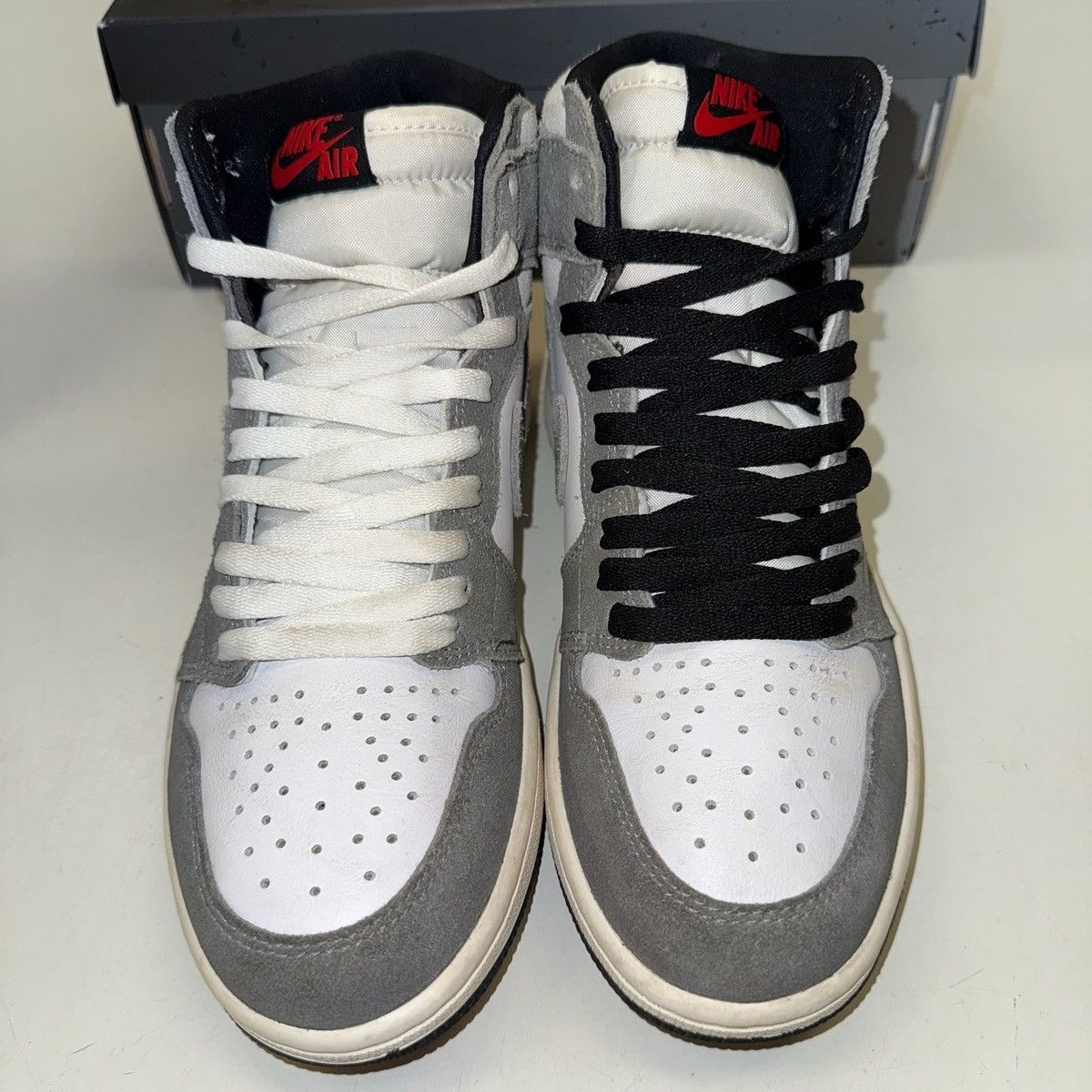 Jordan Brand Size 7 - Air Jordan 1 Retro OG High Washed Black Size US 7 / EU 40 - 4 Thumbnail