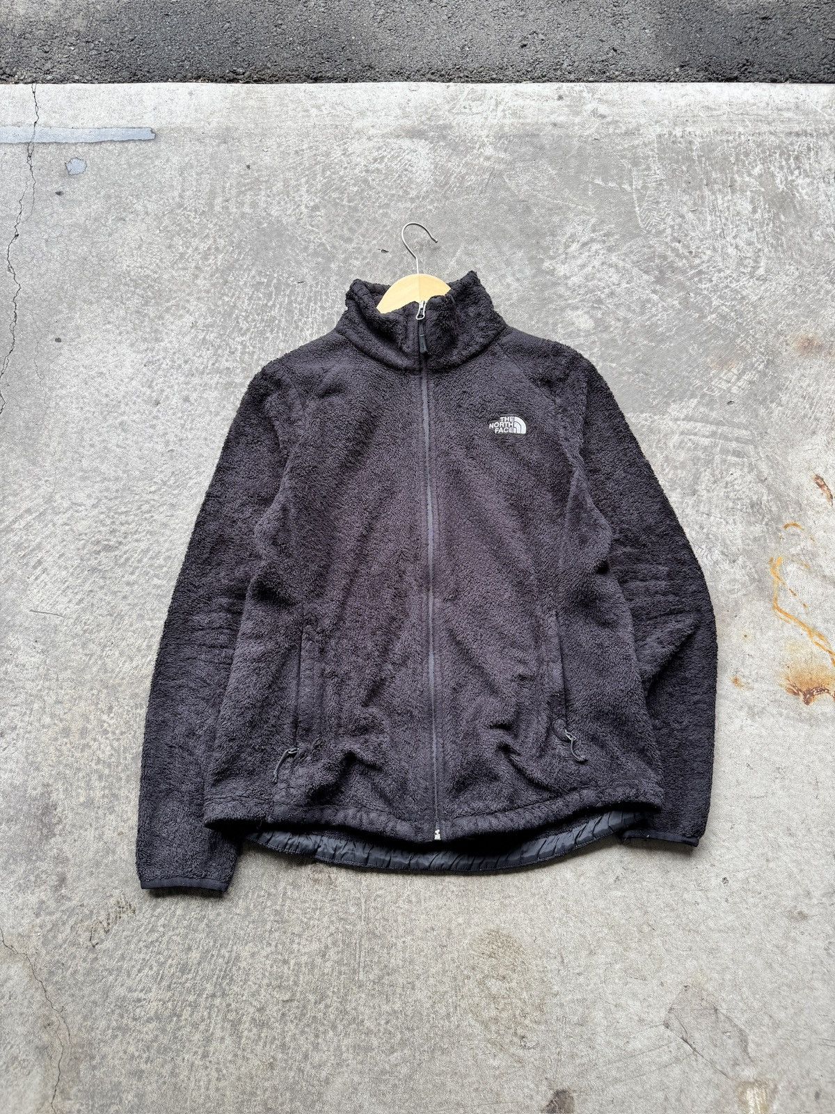 Japanese Brand × The North Face Vintage Y2K TNF black soft fleece zip up Sherpa sweater Size US M / EU 48-50 / 2 - 1 Thumbnail