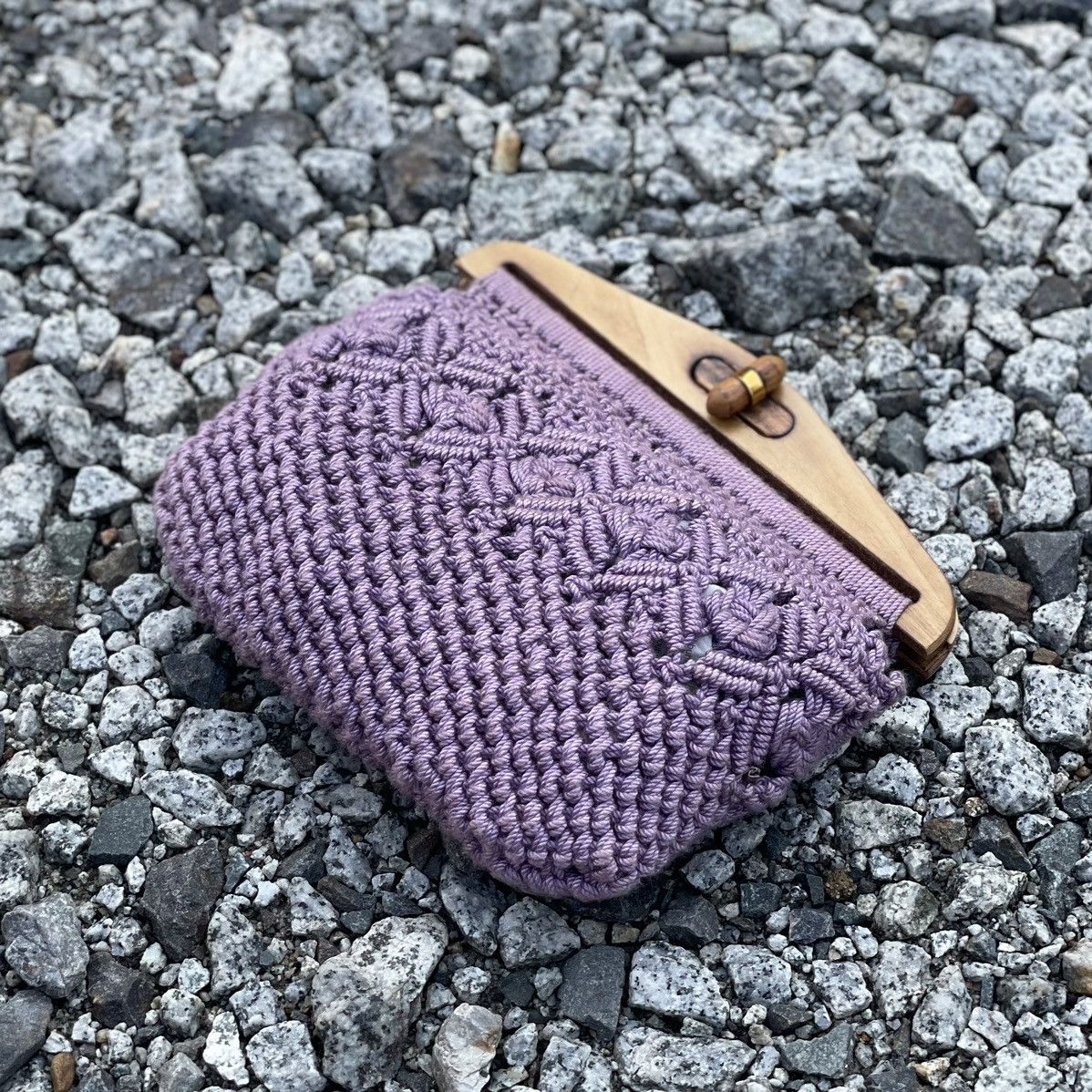 Wood Wood Mini Handcraft Crochet/Woven/Embroidery Clutch Size ONE SIZE - 2 Thumbnail