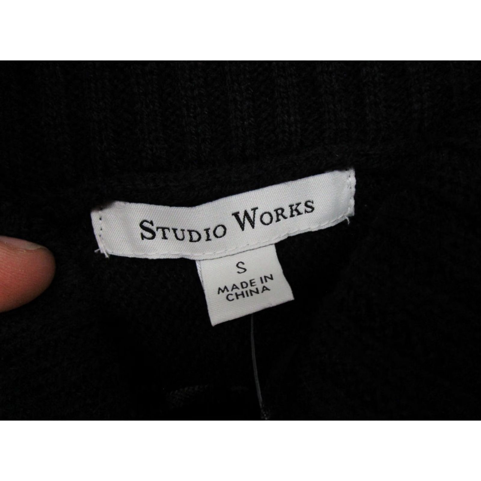 Vintage Studio Works Black Short Sleeve Turtleneck Sweater Women S Pullover New Size S / US 4 / IT 40 - 3 Thumbnail