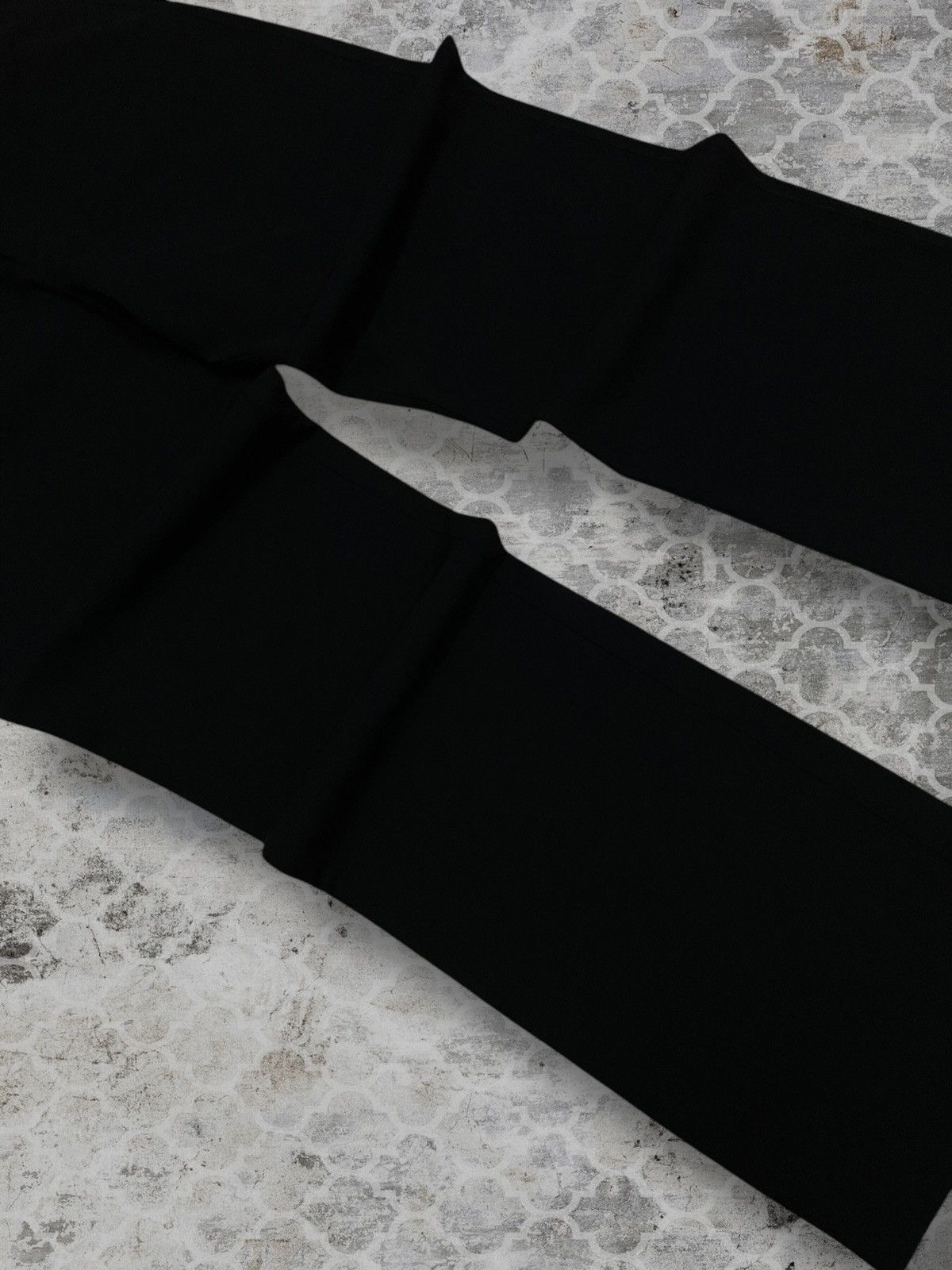 Issey Miyake × Japanese Brand × Vintage Vintage 1990s Designer Issey Miyake Casual Black Pant Size 22" - 6 Thumbnail