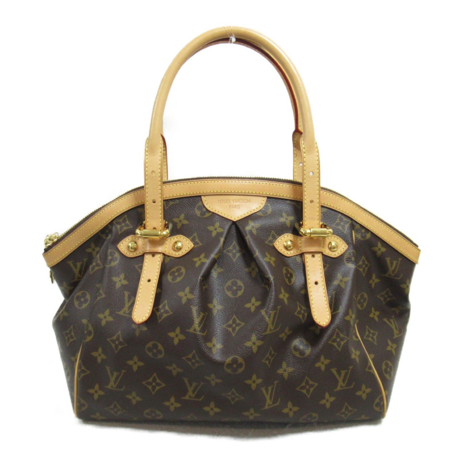 Louis Vuitton Louis Vuitton Tivoli Gm Handbag Coated Canvas Monogram Brown Size ONE SIZE - 1 Thumbnail