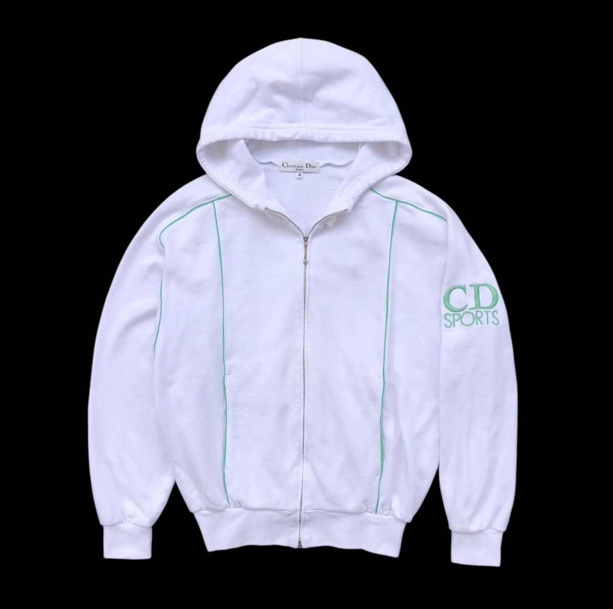 Christian Dior Monsieur Christian Dior Sport Embroidery Logo Hoodie ZipperSweatshirt Size M / US 6-8 / IT 42-44 - 8 Thumbnail