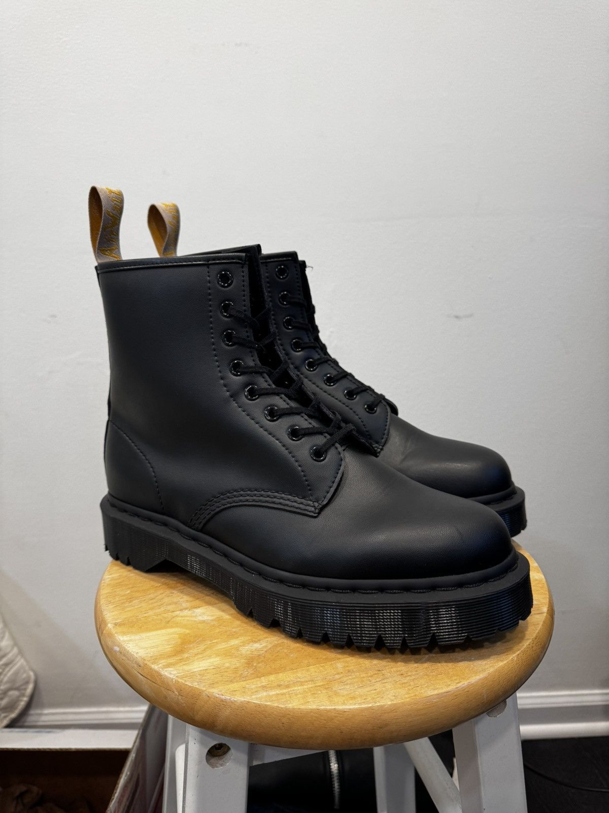 Dr Martens New Dr. Martens 1460 Smooth Leather Black Shoes, Men's (Size 10)