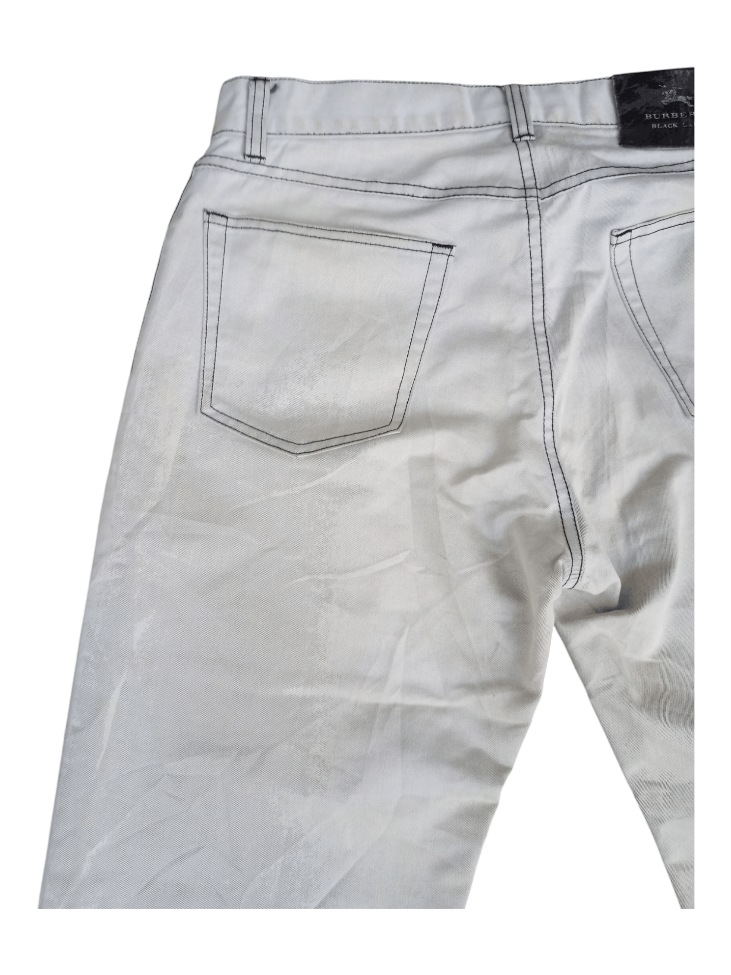 Burberry Burberry Black Label Dirty Faded White Pants Size US 28 / EU 44 - 7 Thumbnail