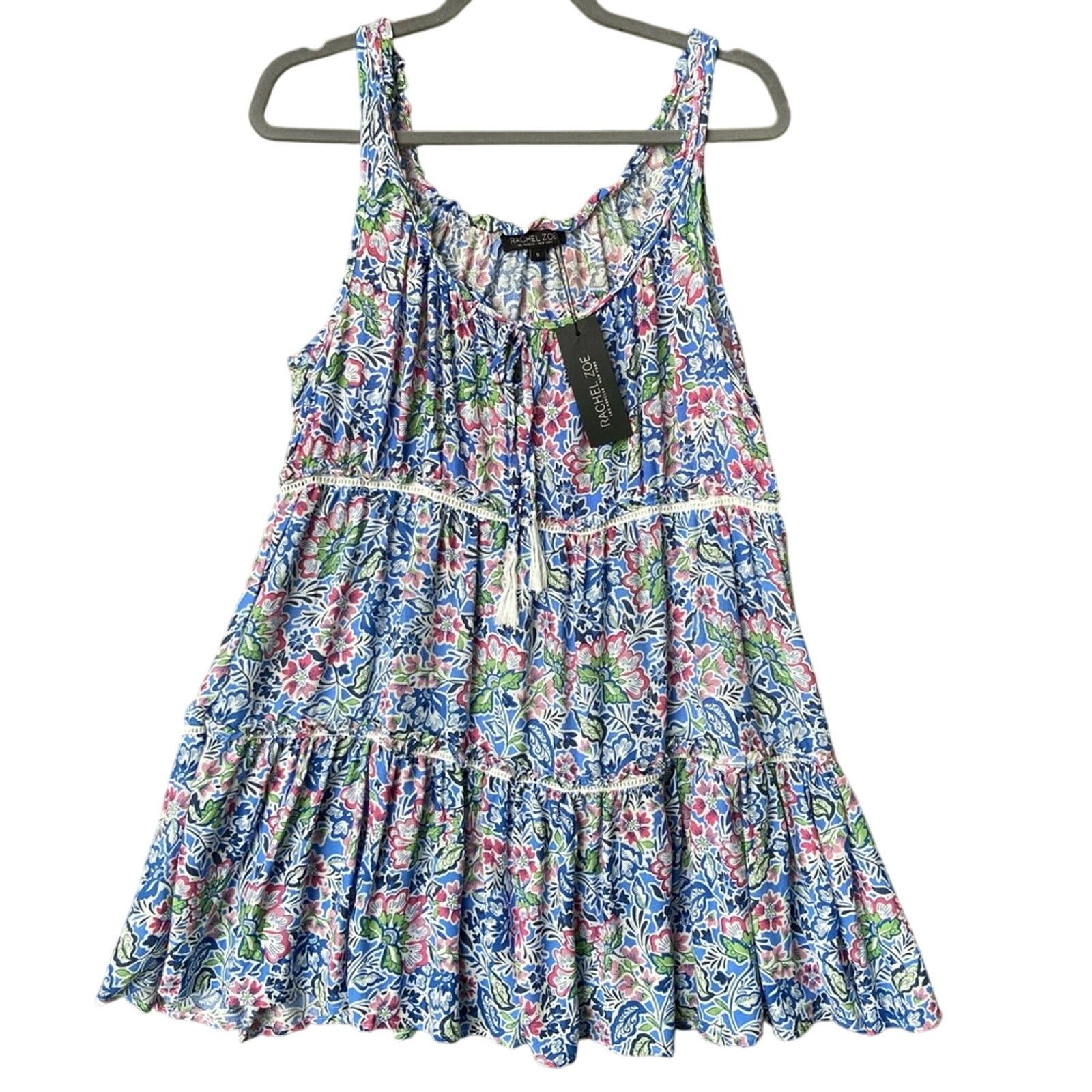 Rachel Zoe NWT New Rachel Zoe Womens Small Tiered A Line Dress Size S / US 4 / IT 40 - 1 Thumbnail
