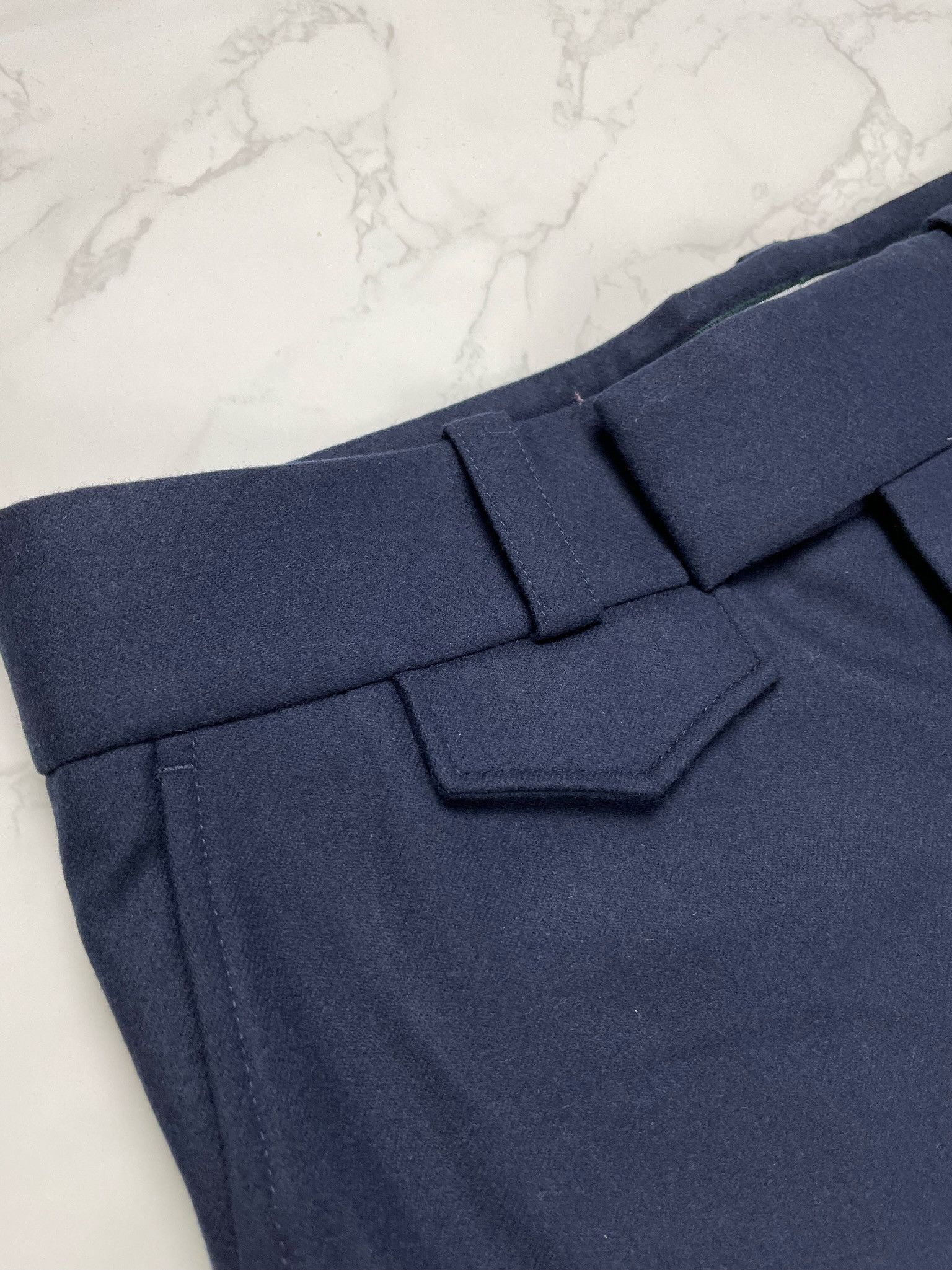 Gucci 🔥75% OFF🔥 [SALE] Gucci Navy Wool Casual Pants Size US 32 / EU 48 - 8 Thumbnail