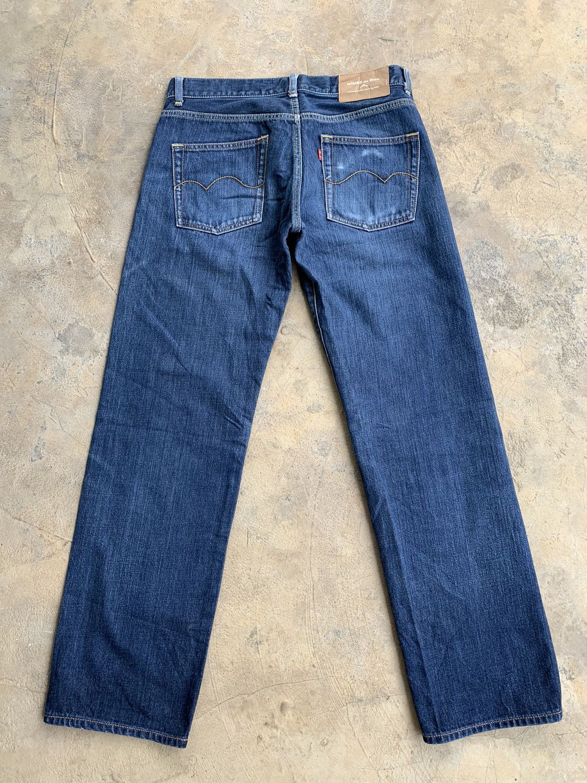 Japanese Brand Nimes De Bleu Selvedge denim Size US 29 - 2 Thumbnail