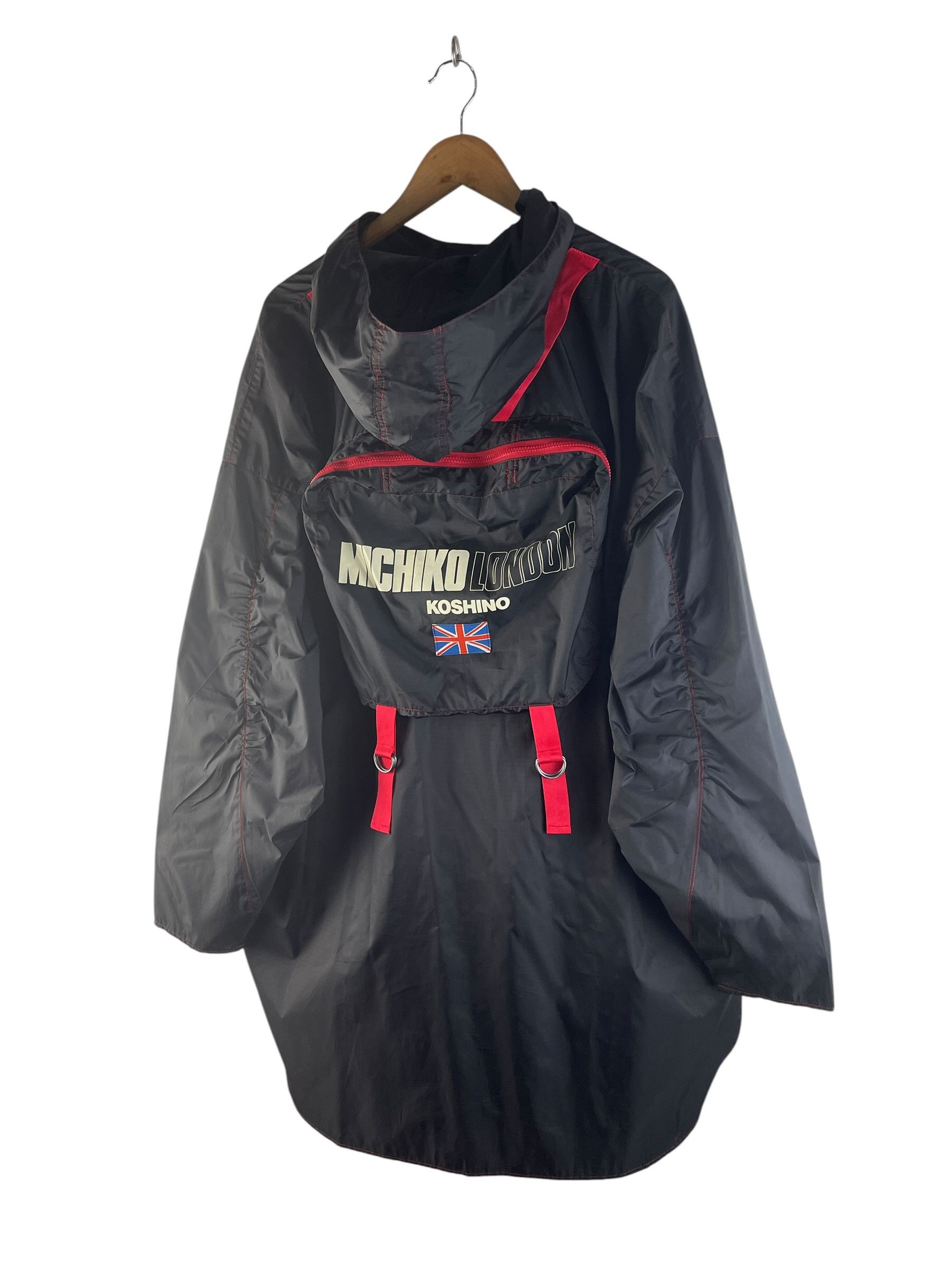 Michiko Koshino London Vintage Michiko London Koshino Packable Anorak Techwear Size US XL / EU 56 / 4 - 5 Thumbnail