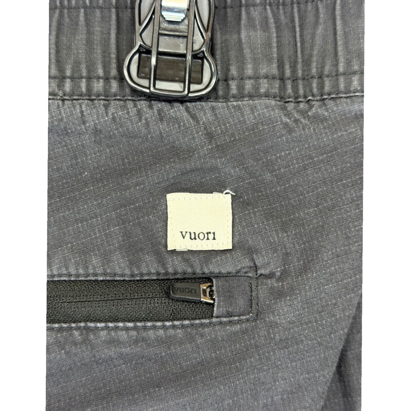 Vuori Vuori Ripstop Climber Pants Mens XL Charcoal Grey VW401 Elastic Waist Hiking Size US 34 / EU 50 - 4 Thumbnail