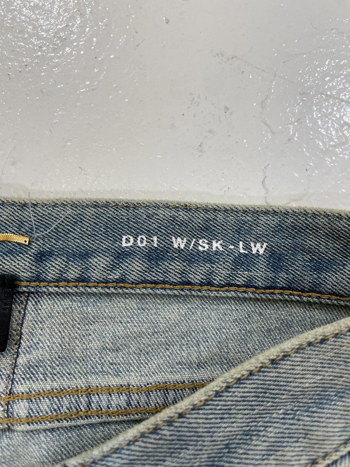 Saint Laurent Paris Saint Laurent knife cut denim Size US 30 / EU 46 - 4 Thumbnail