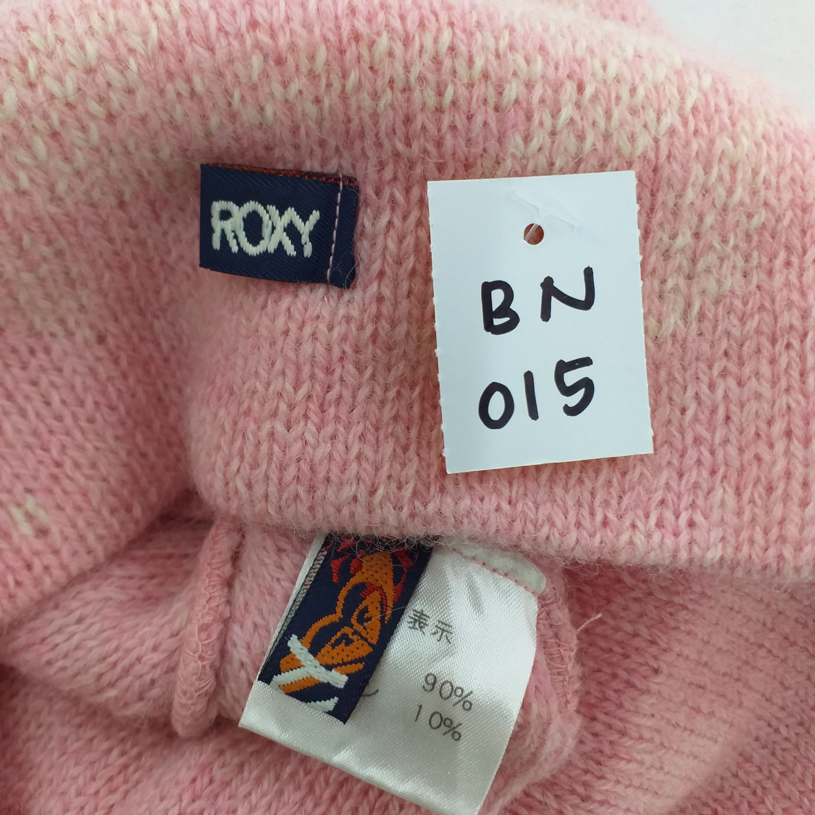 Japanese Brand Pink Roxy Snow Cap Beanie Hat -BN015 Size ONE SIZE - 4 Thumbnail