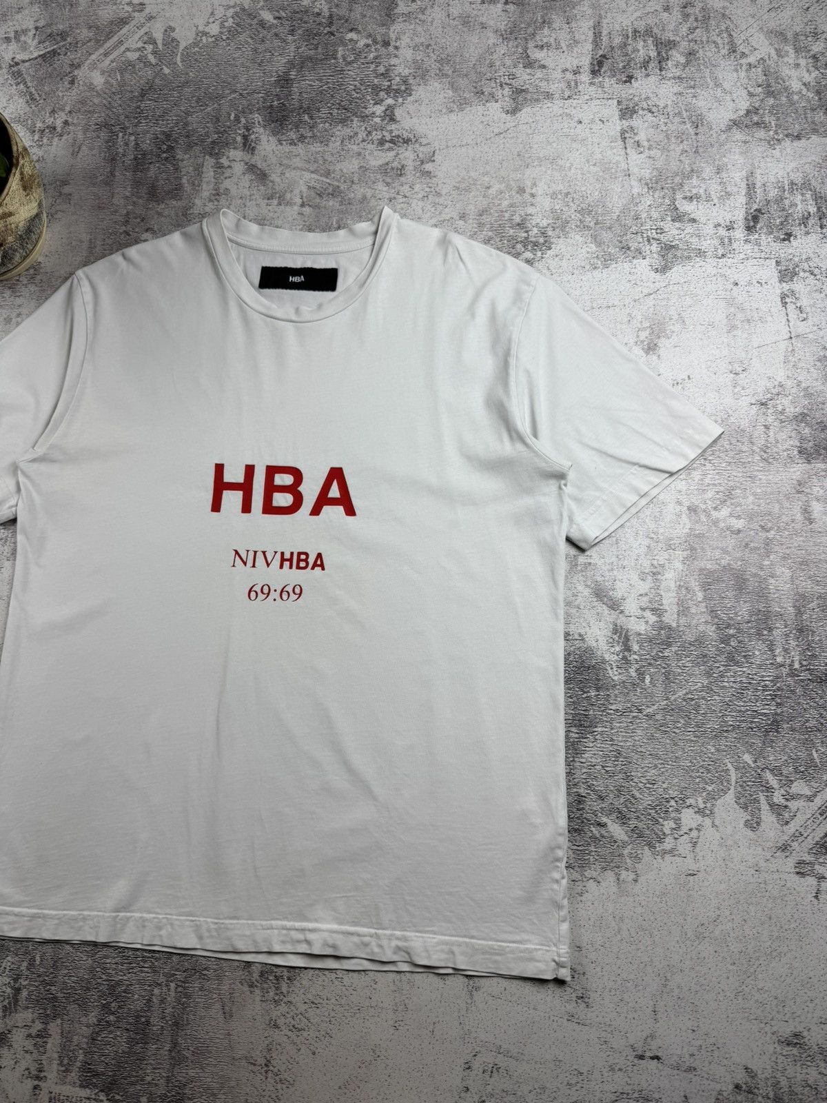 Hood By Air Hood By Air HBA 69:69 Men’s Large White Hip Hop Rap Cotton T Shirt Tee Jersey Size US L / EU 52-54 / 3 - 3 Thumbnail