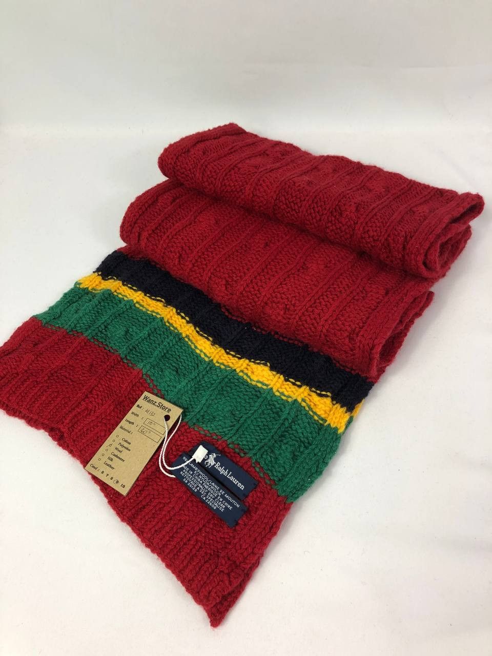 Polo Ralph Lauren Polo Ralph Lauren Scarf Muffler Neckwear M132 Size ONE SIZE - 3 Thumbnail