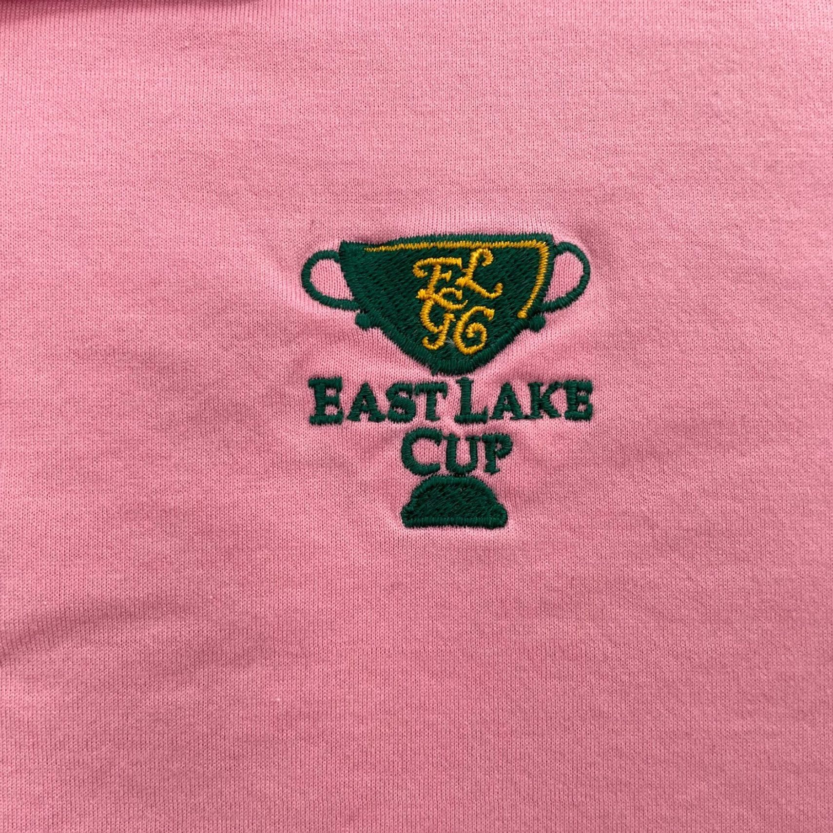Peter Millar Peter Millar Polo Shirt Adult XL Pink Golf East Lake Cup Logo Mens XL Polo Shirt Pink East Lake Cup Logo Mens XL Size US XL / EU 56 / 4 - 4 Thumbnail