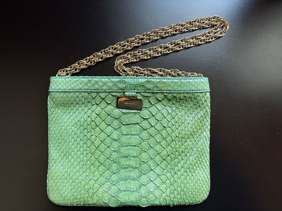 Kate Spade Kate Spade Snakeskin Crocodile - Green Leather Size ONE SIZE - 1 Thumbnail