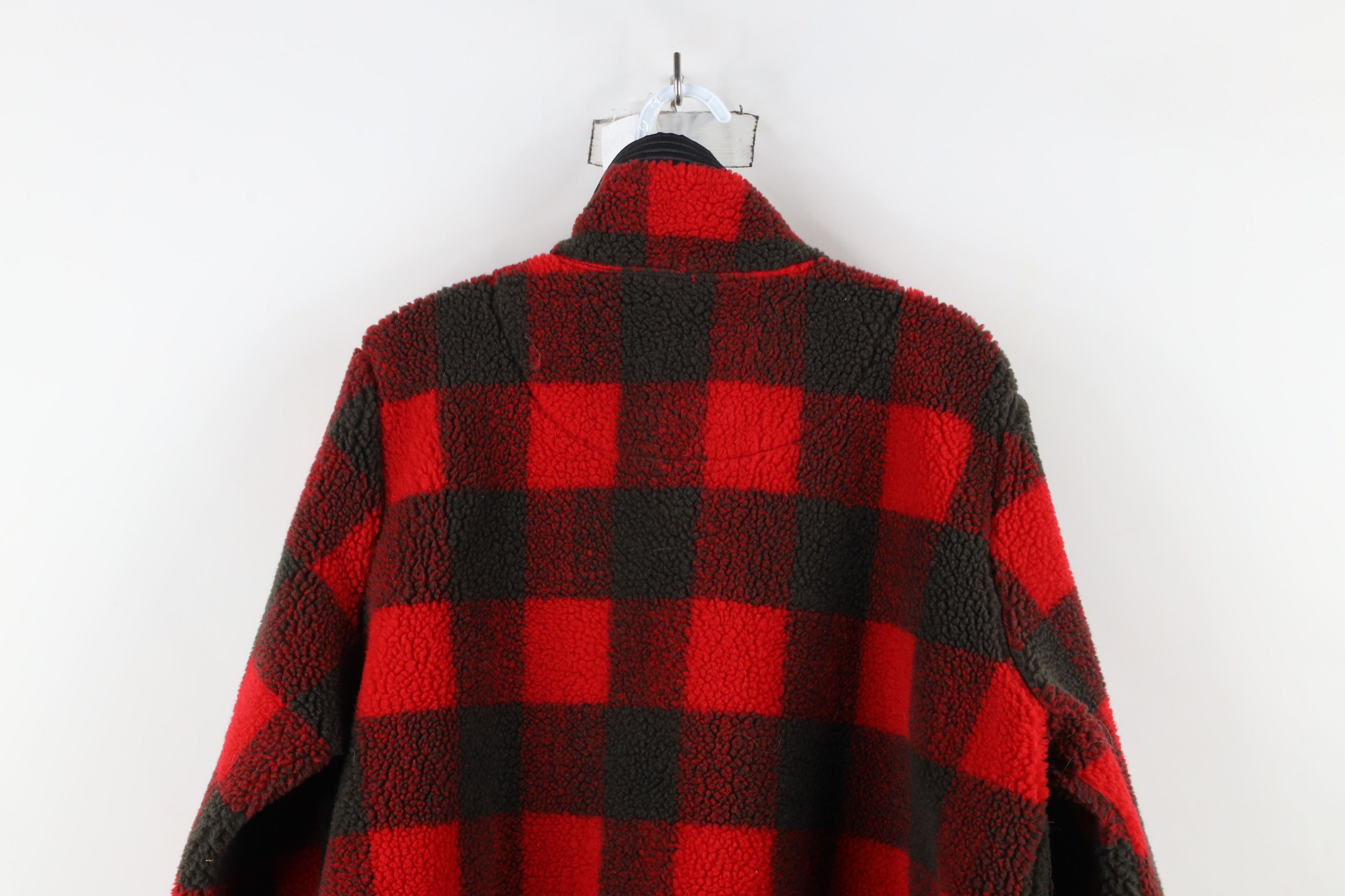 Abercrombie & Fitch × Vintage Vintage Y2K Abercrombie & Fitch Fleece Half Zip Sweater Size L / US 10 / IT 46 - 9 Thumbnail