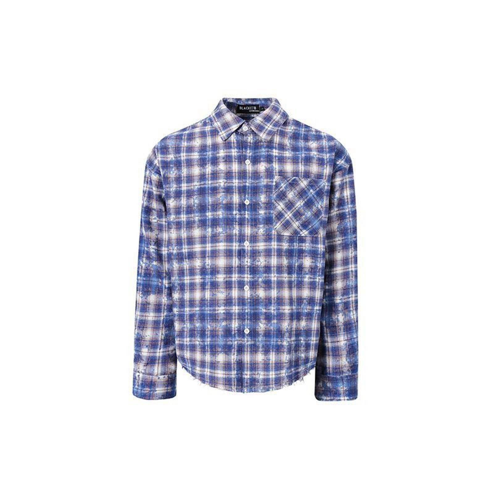 Plaid Long-Sleeve Shirt