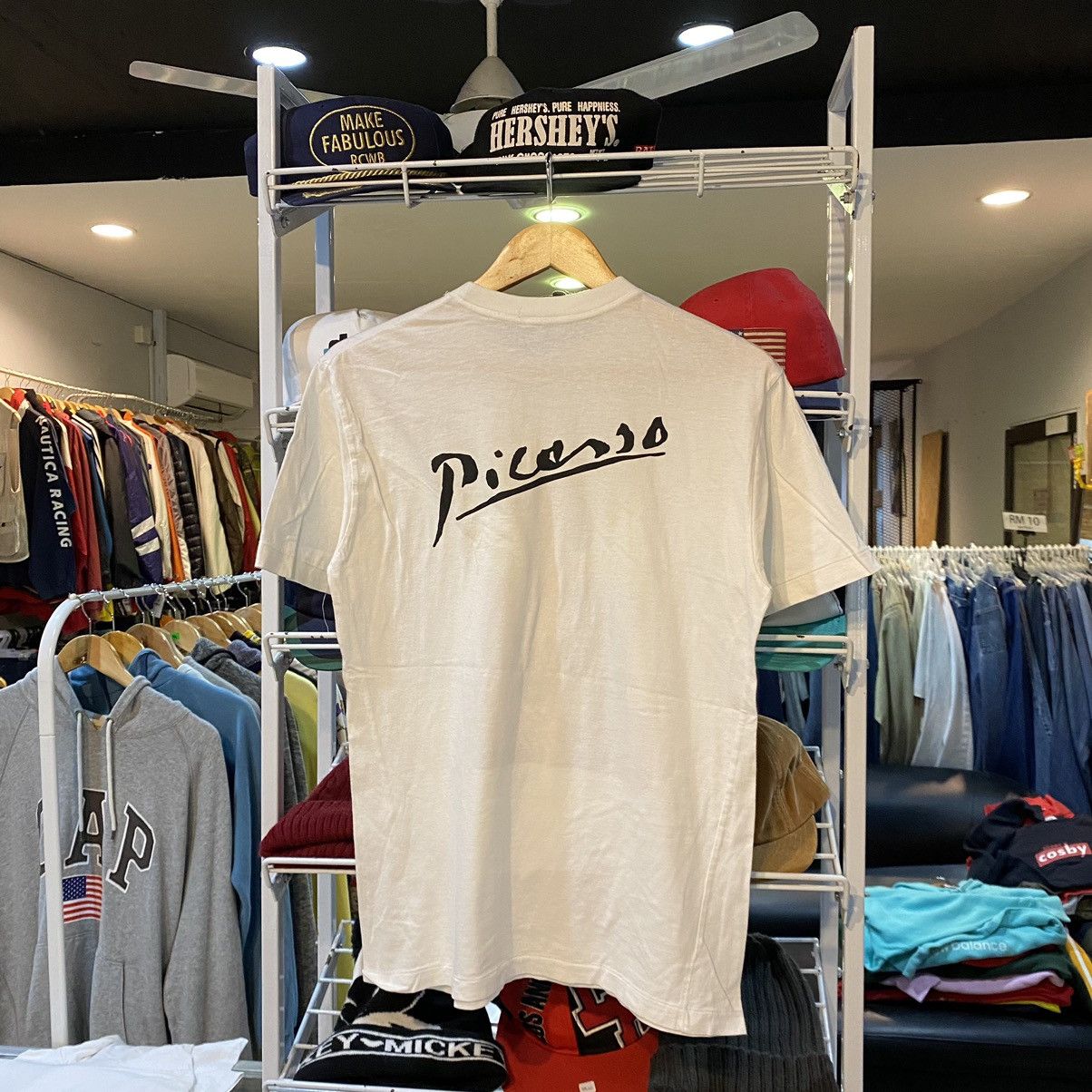 Paloma Picasso vintage t shirt picasso single stitch Size US S / EU 44-46 / 1 - 2 Thumbnail