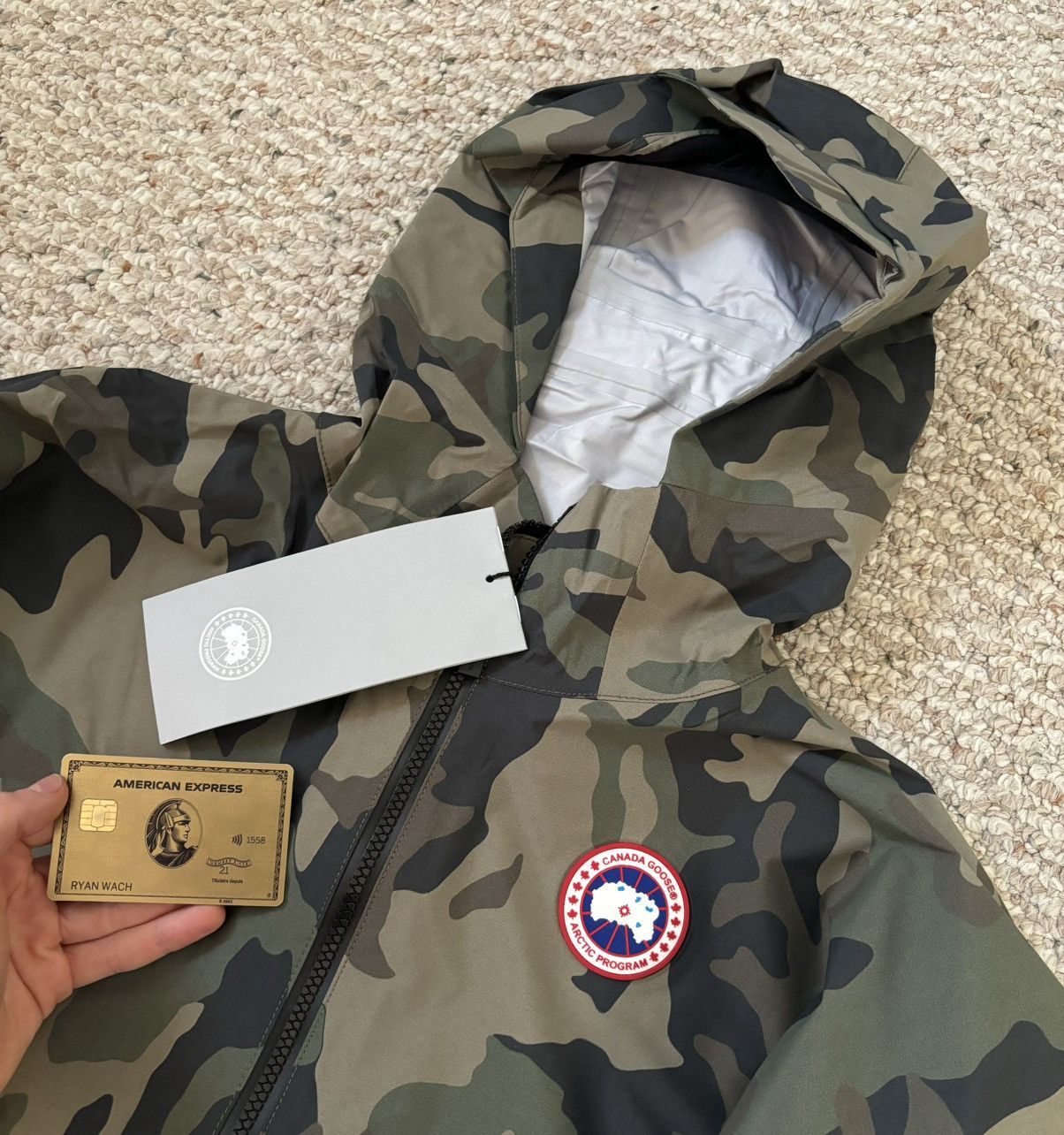 Canada Goose Canada Goose Field Camo Poncho Jacket Size US XXL / EU 58 / 5 - 3 Thumbnail
