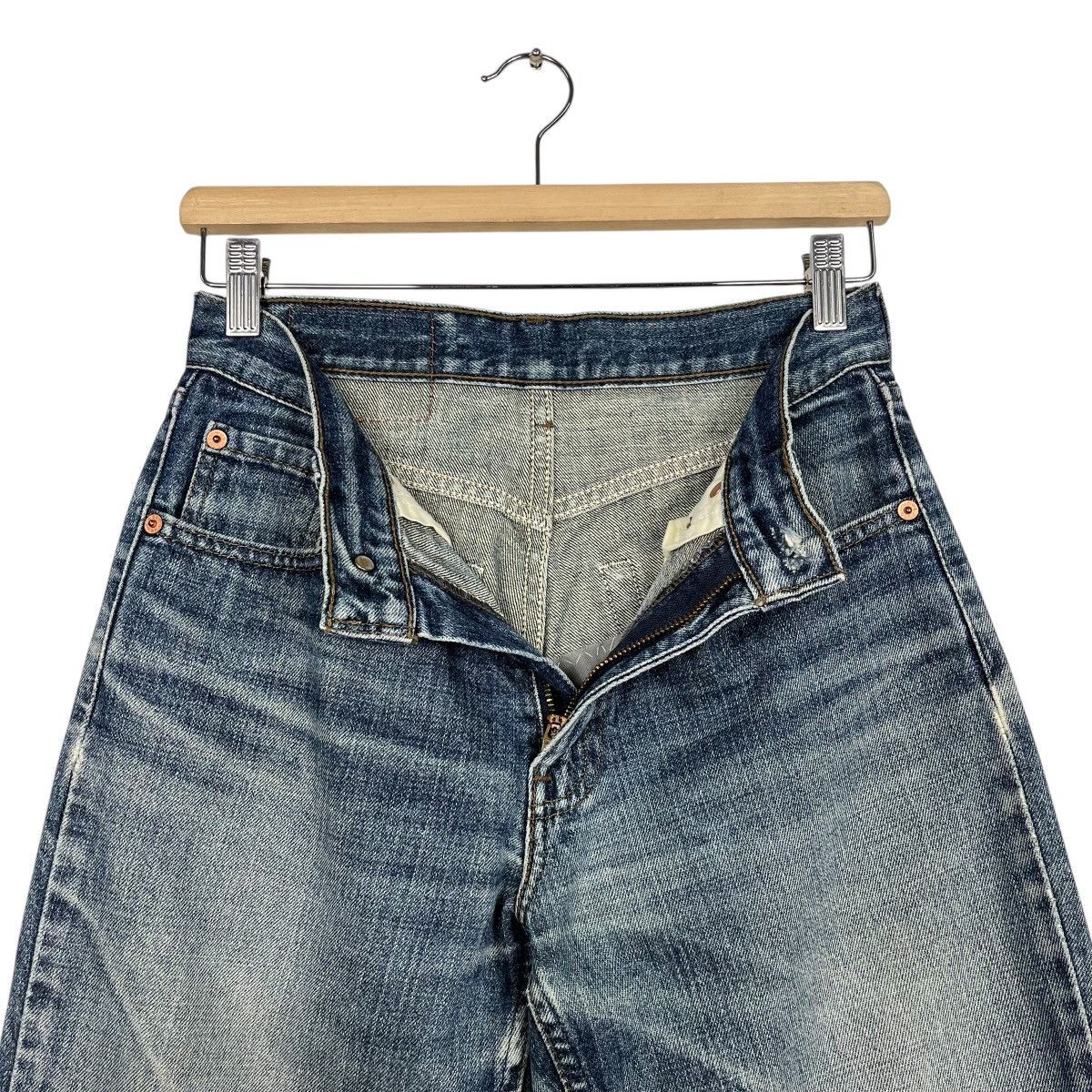 Levi's Vintage Levis 533 Distressed Denim Jeans Size US 29 - 15 Thumbnail