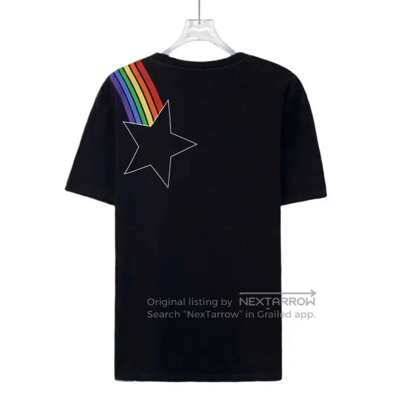 Valentino Valentino Men's Black Lightning Graphic T-Shirt . Size US S / EU 44-46 / 1 - 2 Thumbnail