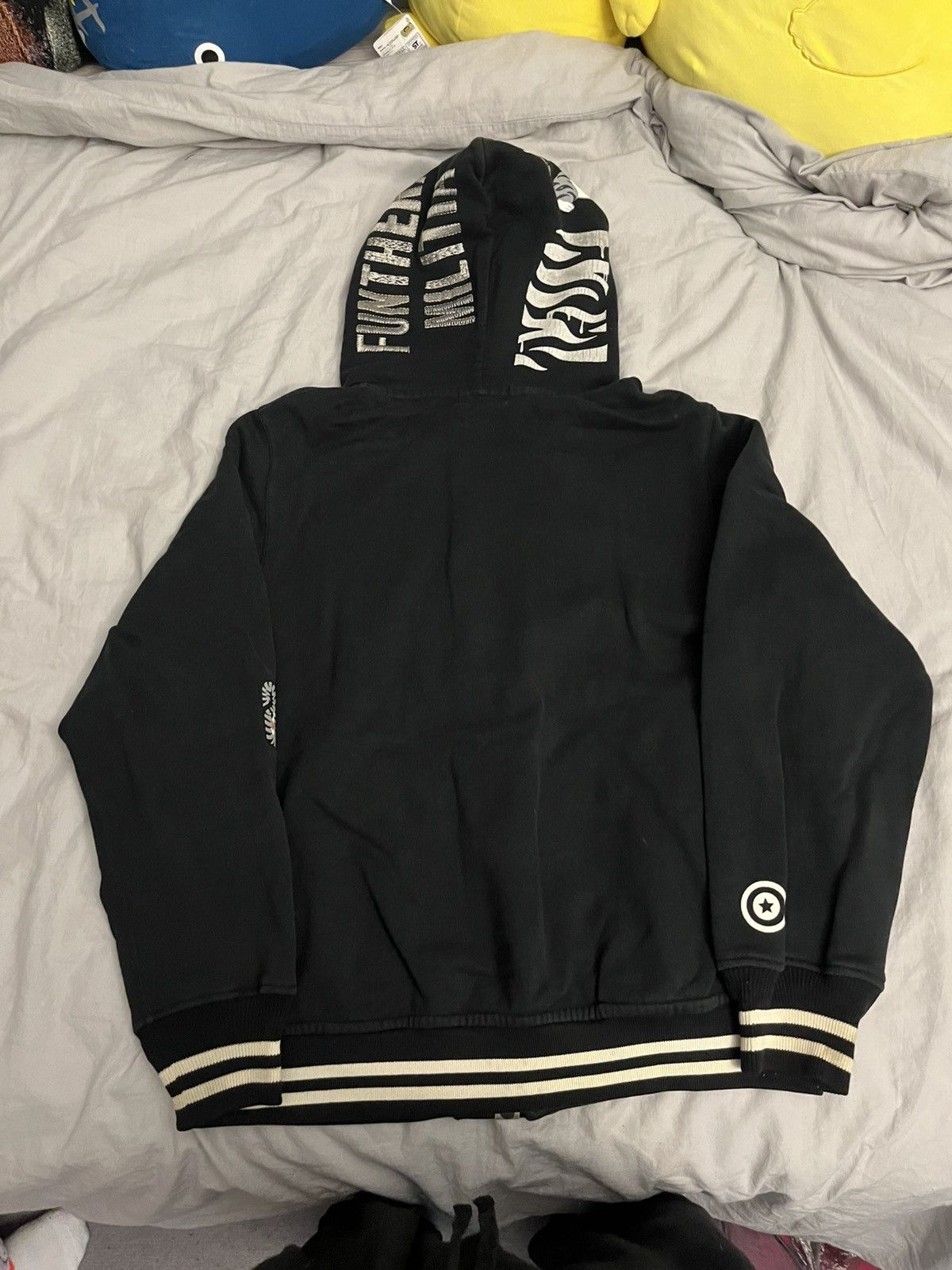 Bape Bape tiger varsity jacket hoodie black Size US L / EU 52-54 / 3 - 2 Thumbnail