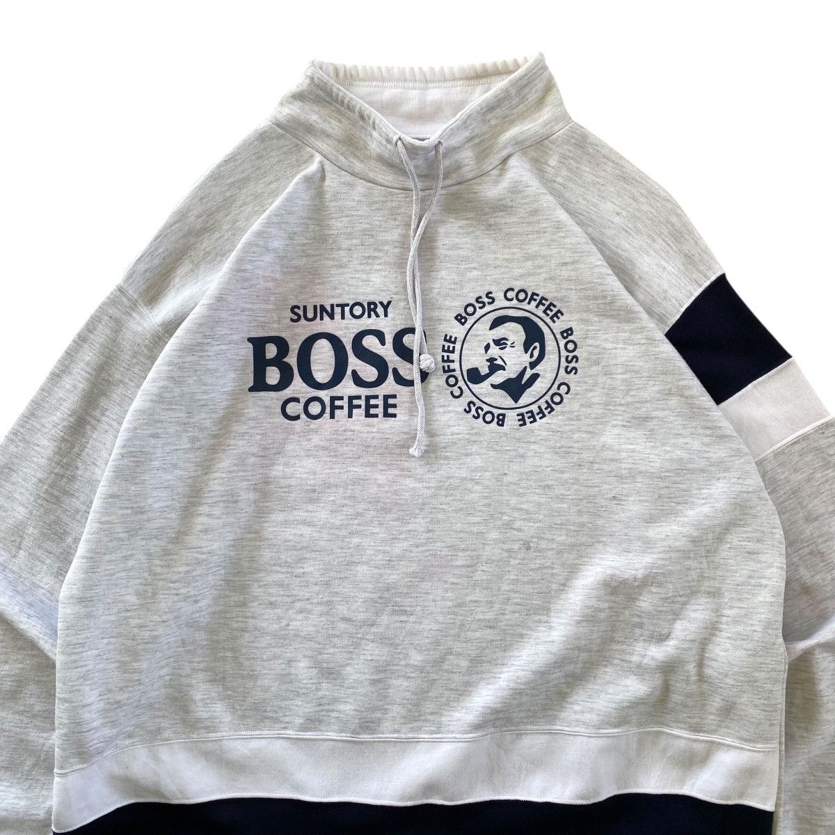 Japanese Brand × Vintage Suntory BOSS Coffee Pullover Sweatshirt Size US XL / EU 56 / 4 - 2 Thumbnail